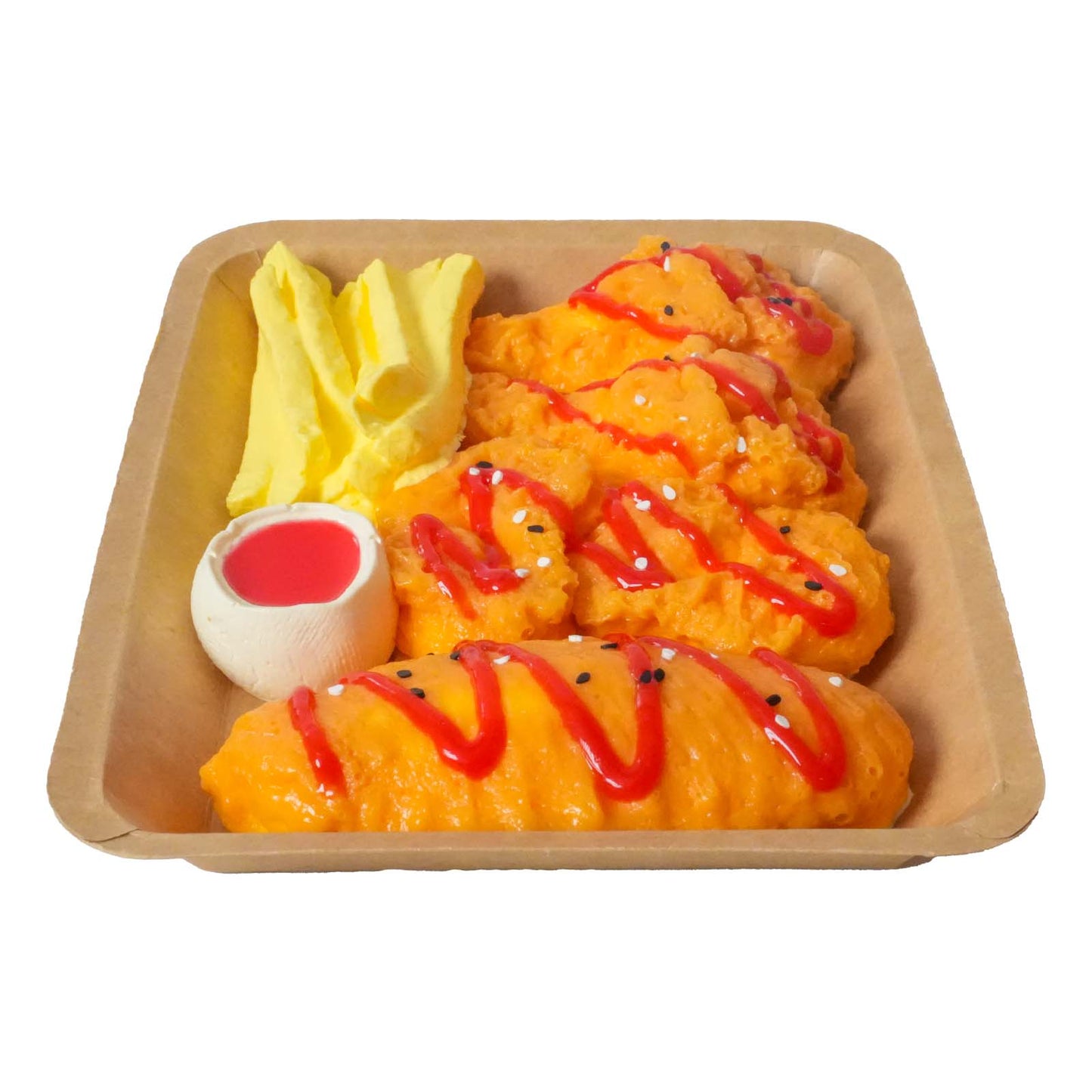 Fried Chicken Platter Taba Squishy
