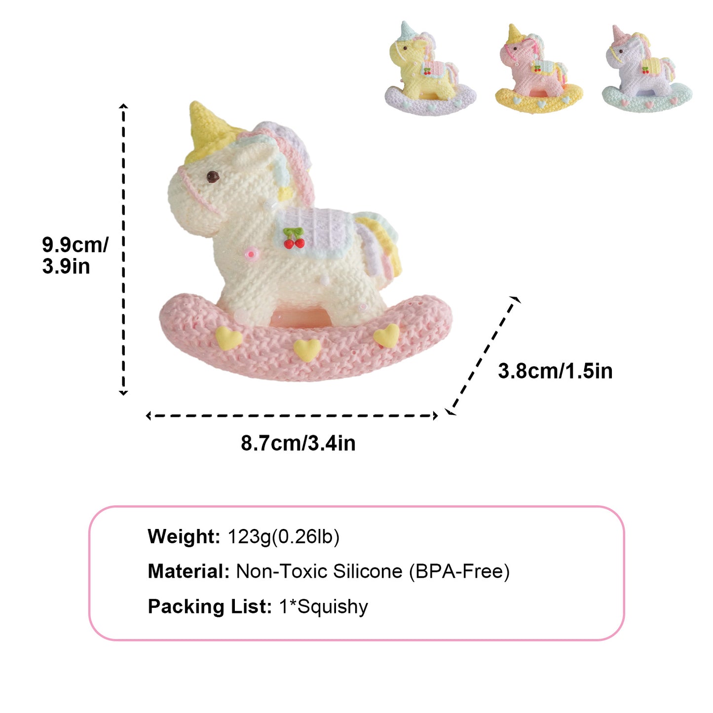 Rocking Horse Taba Squishy
