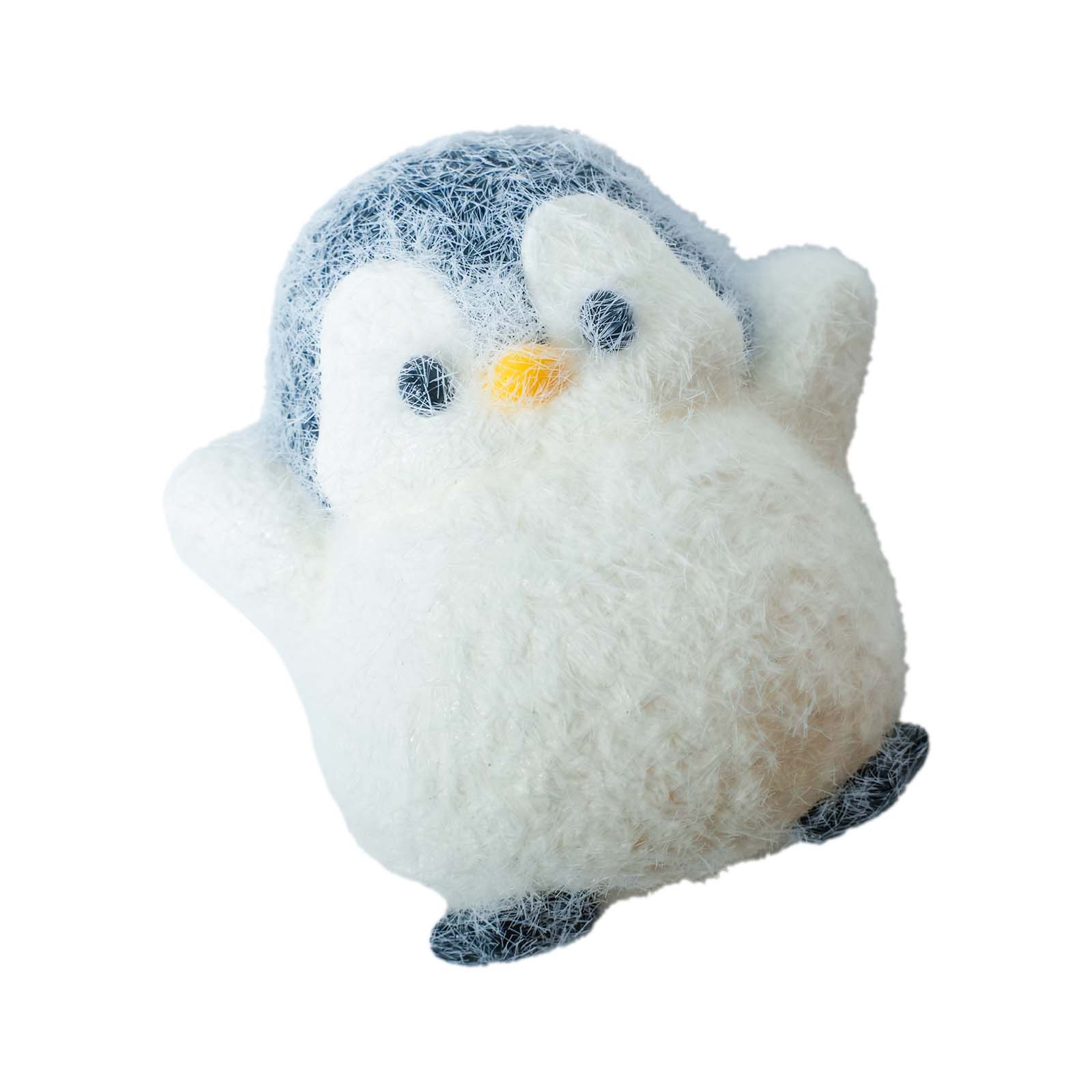 Fluffy Penguin Taba Squishy