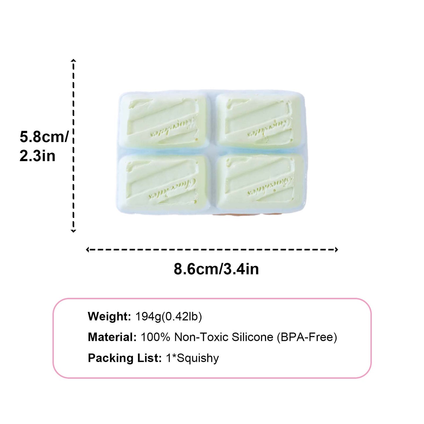 Mint Chocolate Taba Squishy