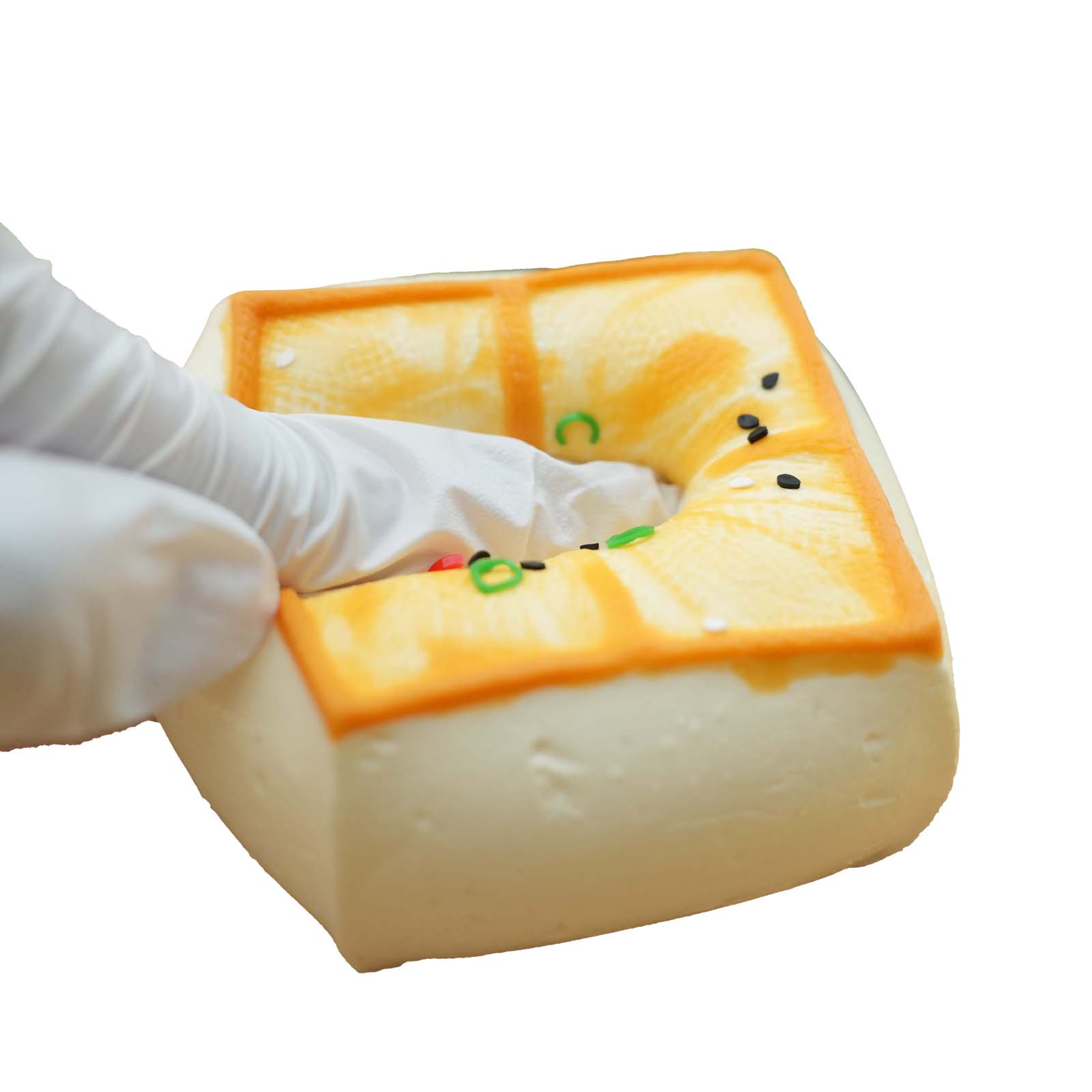 Iron Plate Tofu Taba Squishy