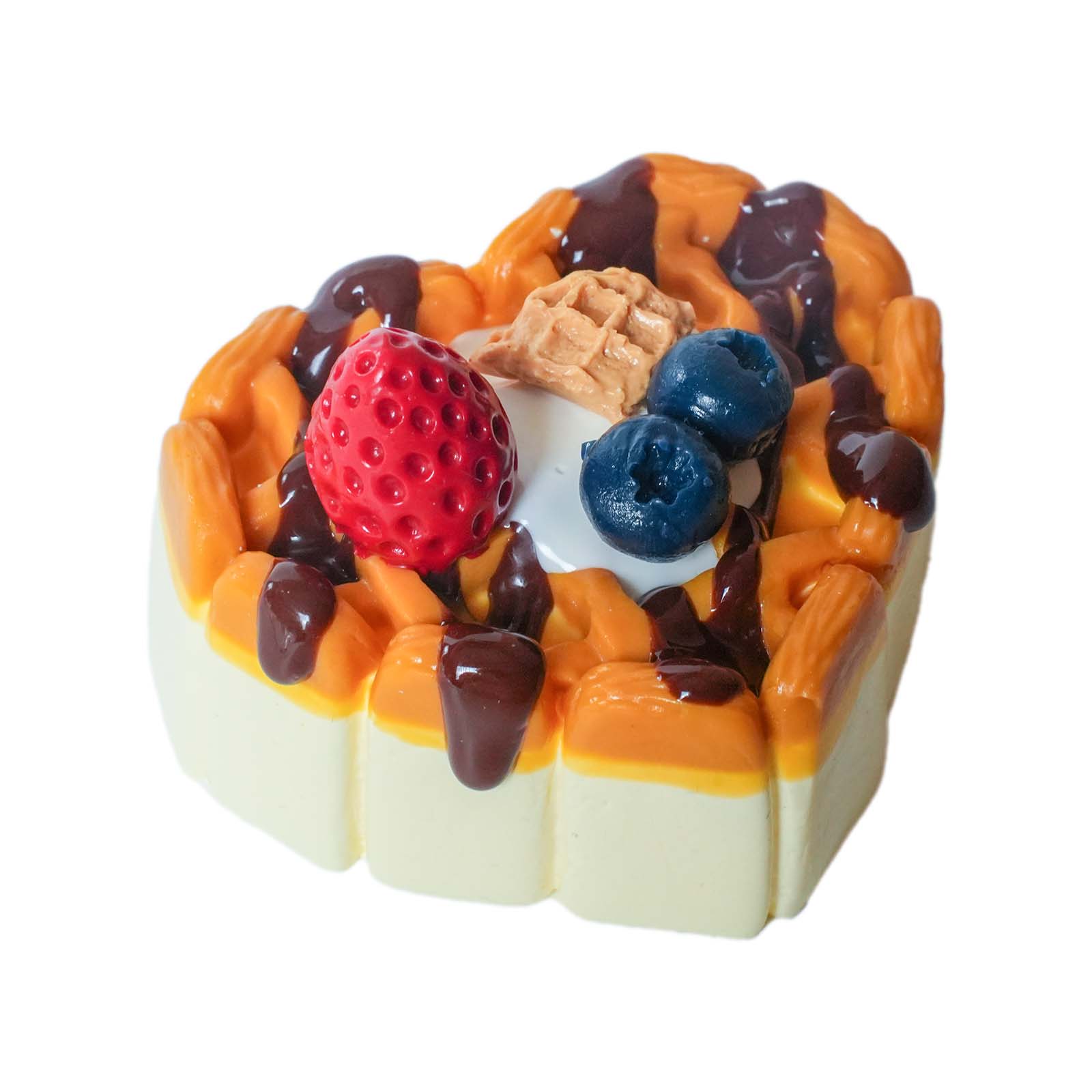 Heart Waffle Taba Squishy