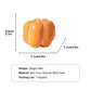 Orange/Yellow Pumpkin Taba Squishy