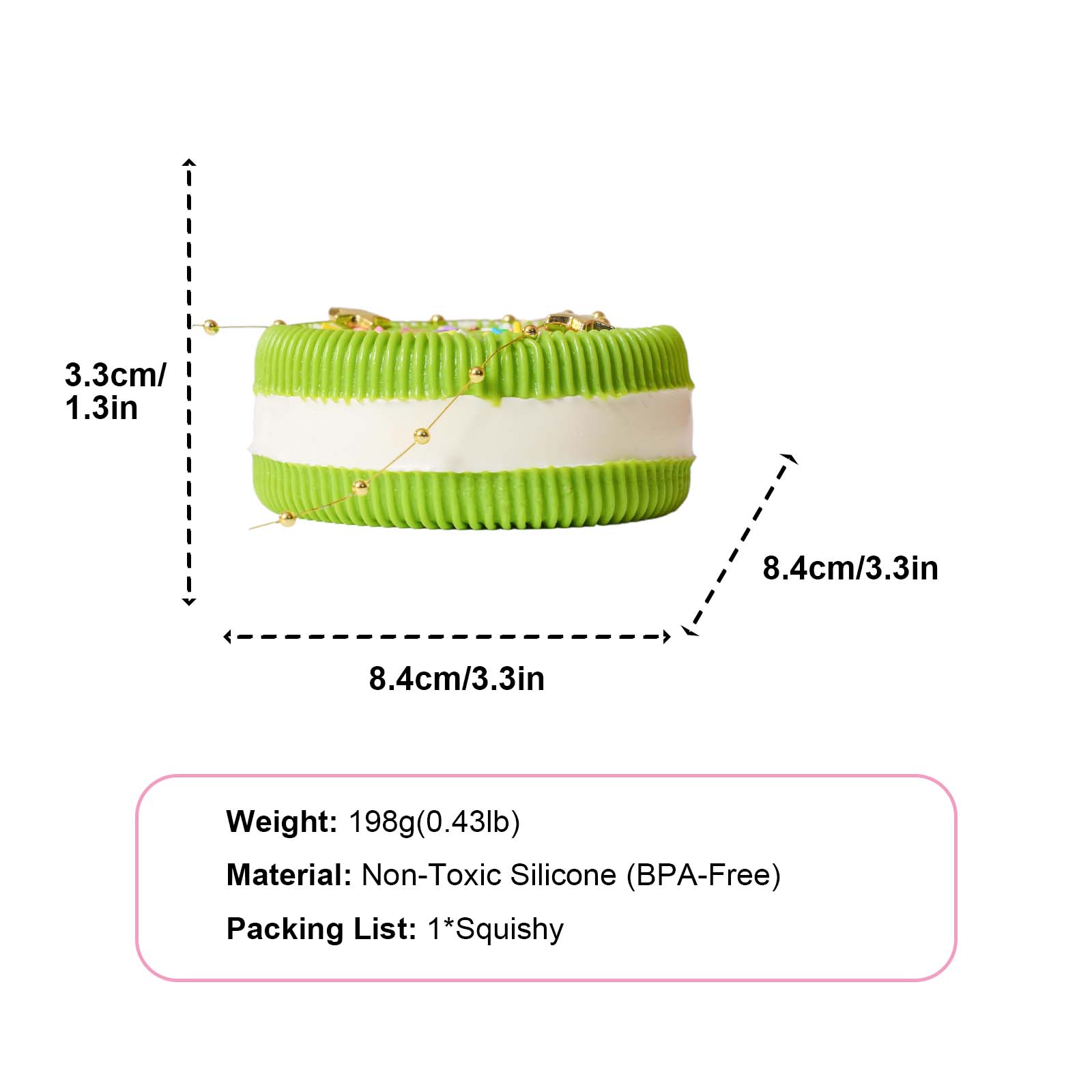 Christmas Oreo Taba Squishy