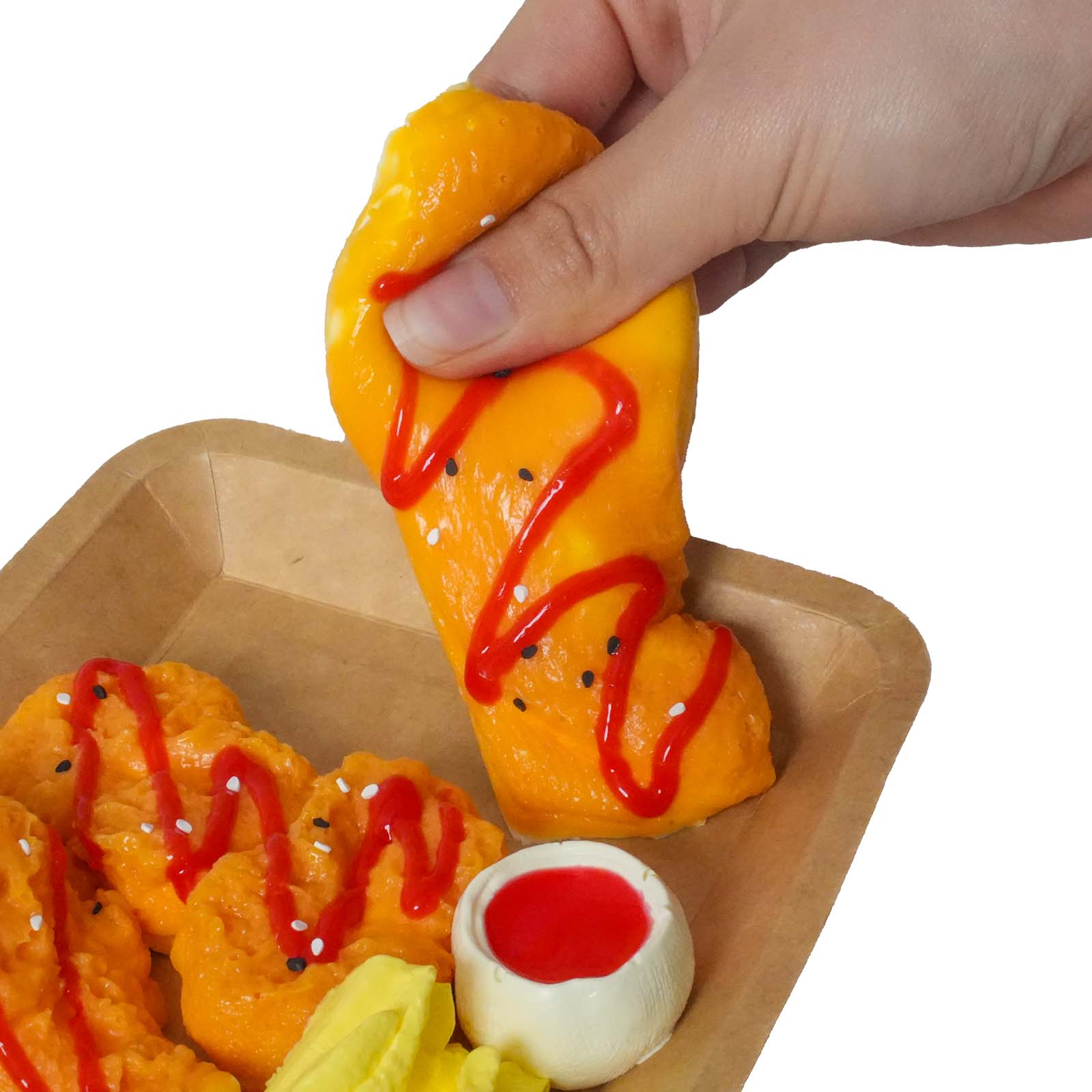 Fried Chicken Platter Taba Squishy