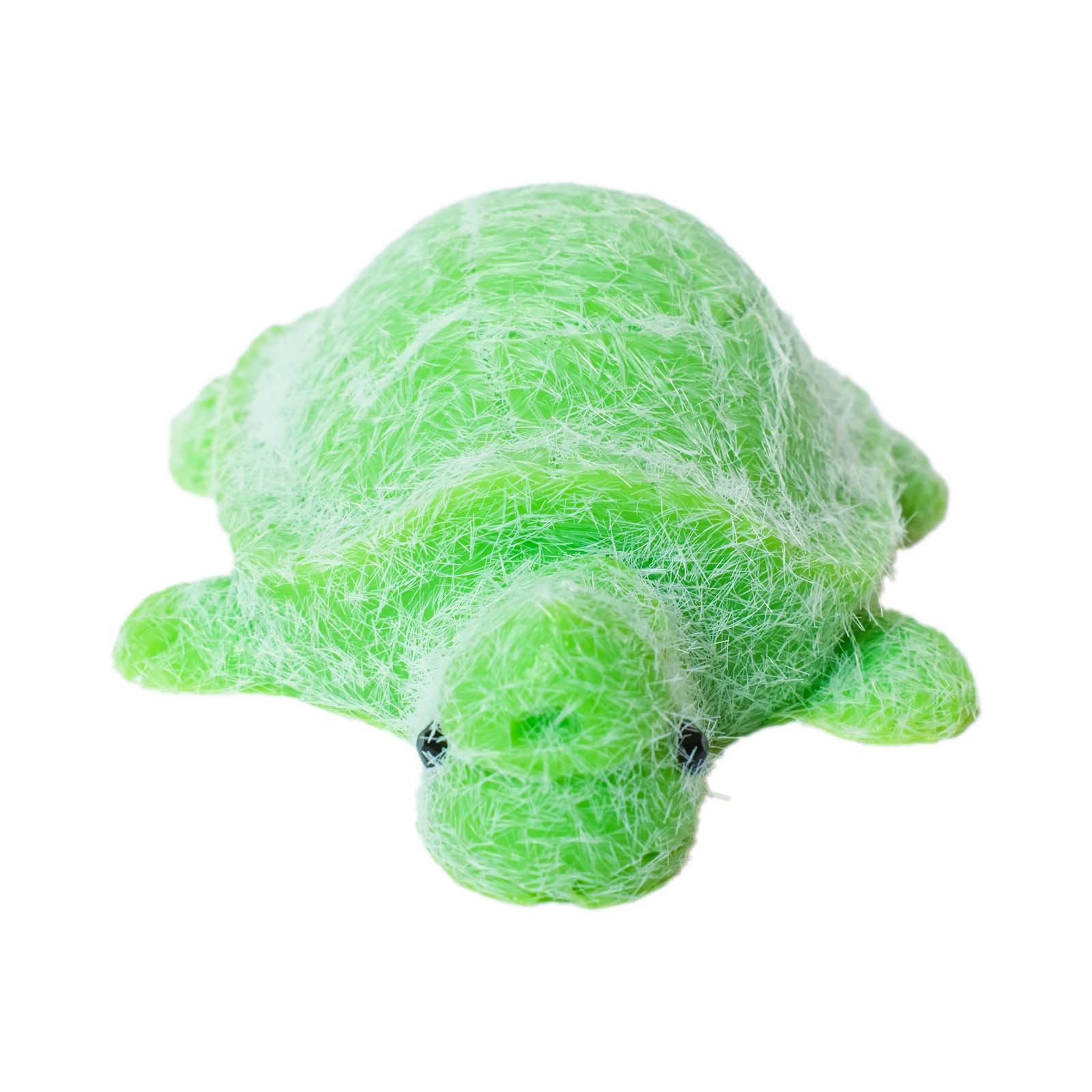 Fluffy Green Turtle Taba Squishy