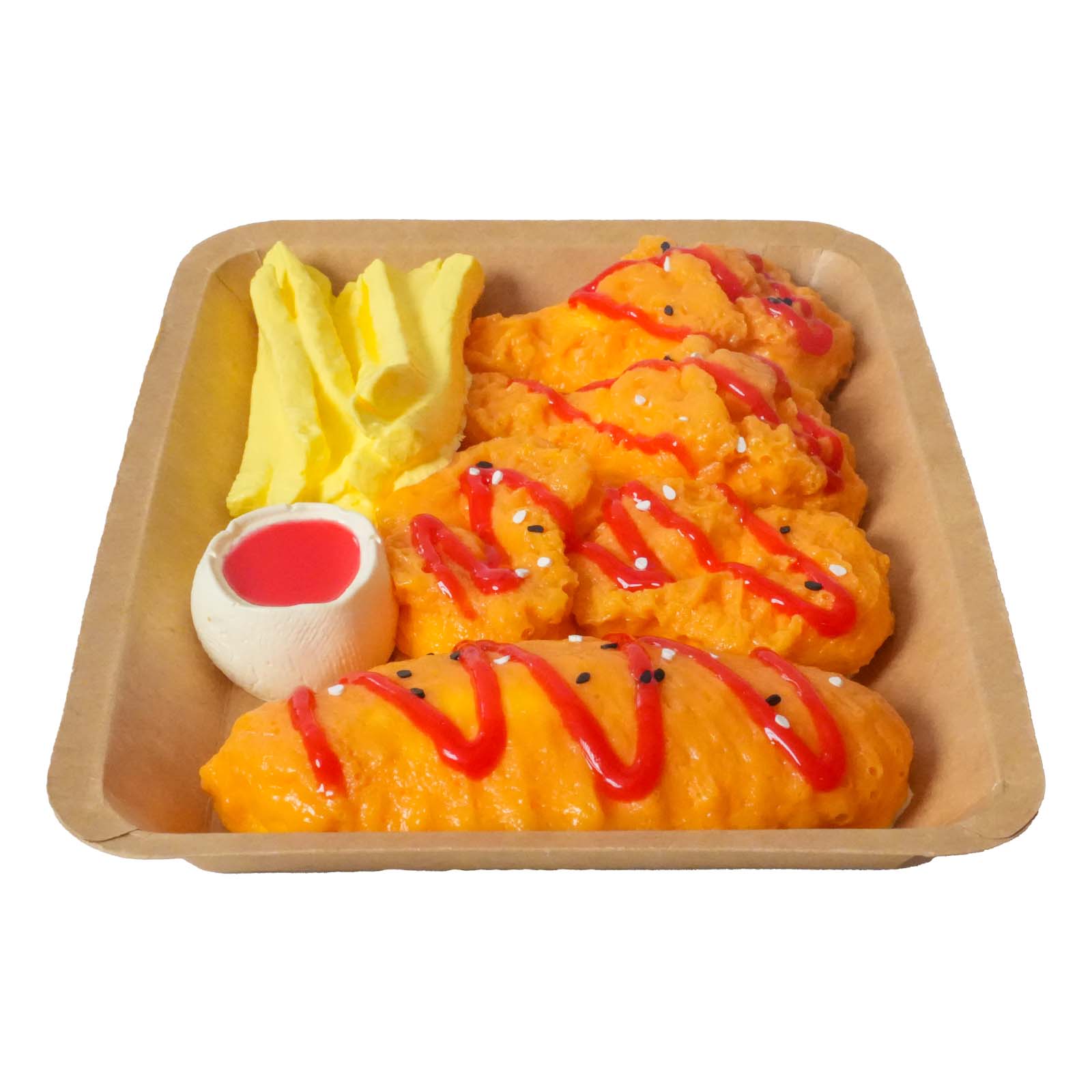 Fried Chicken Platter Taba Squishy