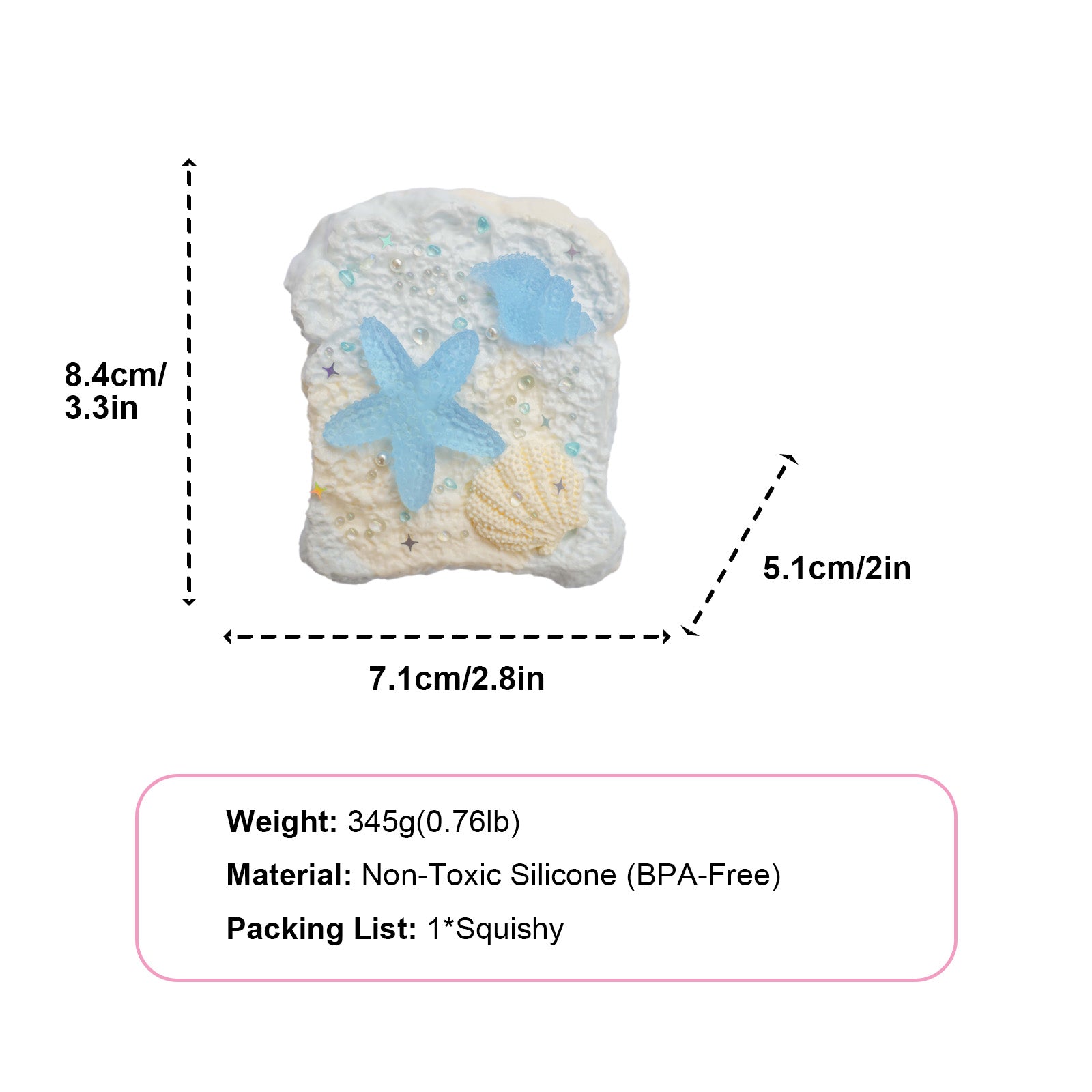 Toast Series Taba Squishy