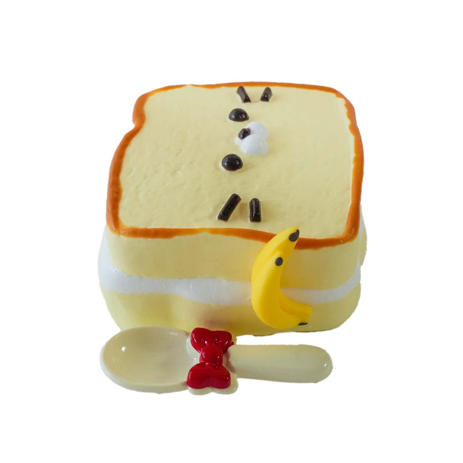 Kitty face toast Taba Squishy