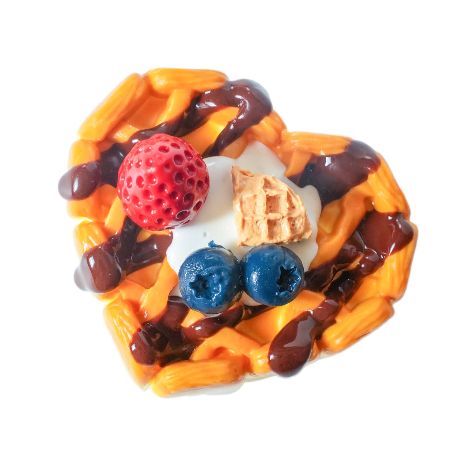 Heart Waffle Taba Squishy