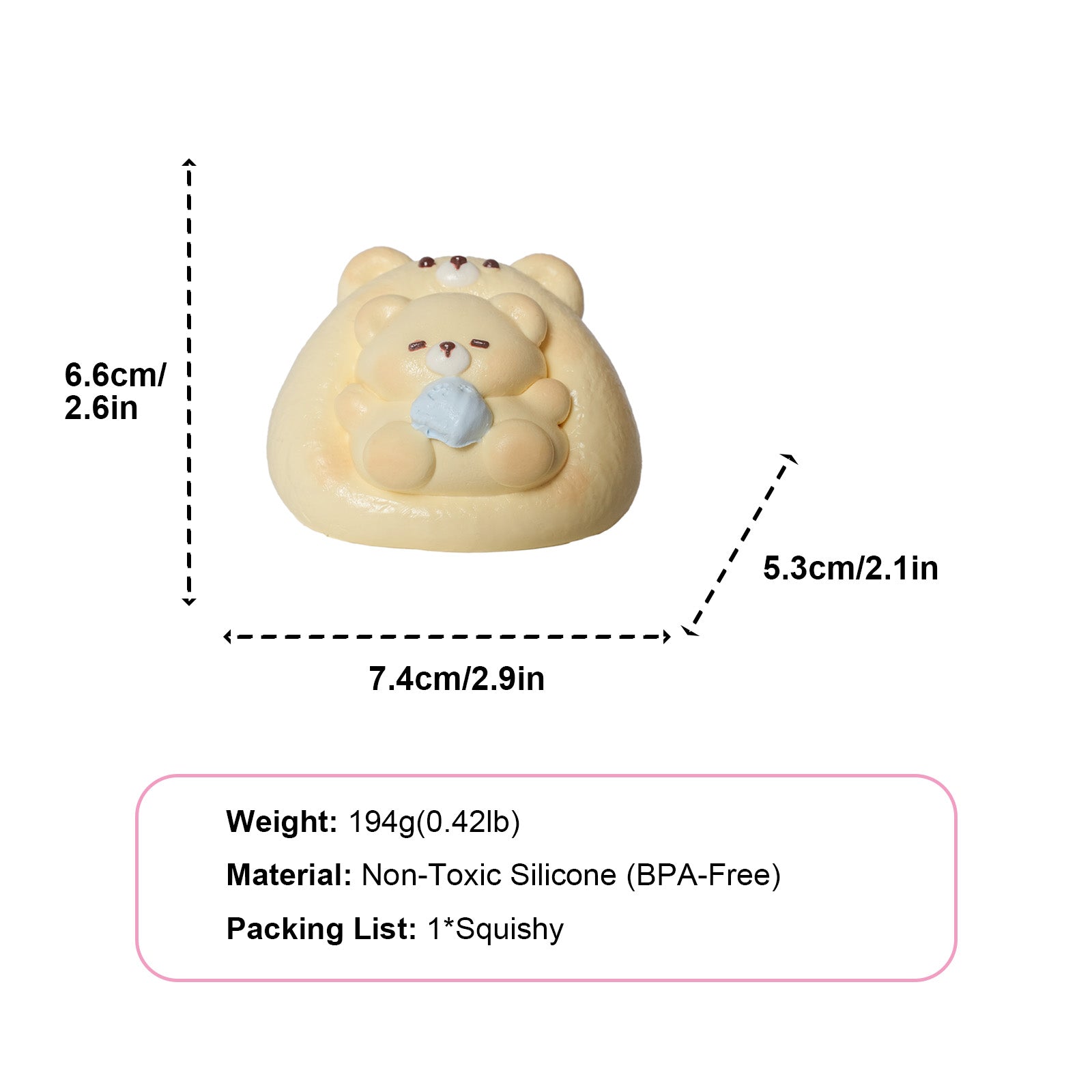 Couch Bunny/Couch Bear/Couch Chick Taba Squishy