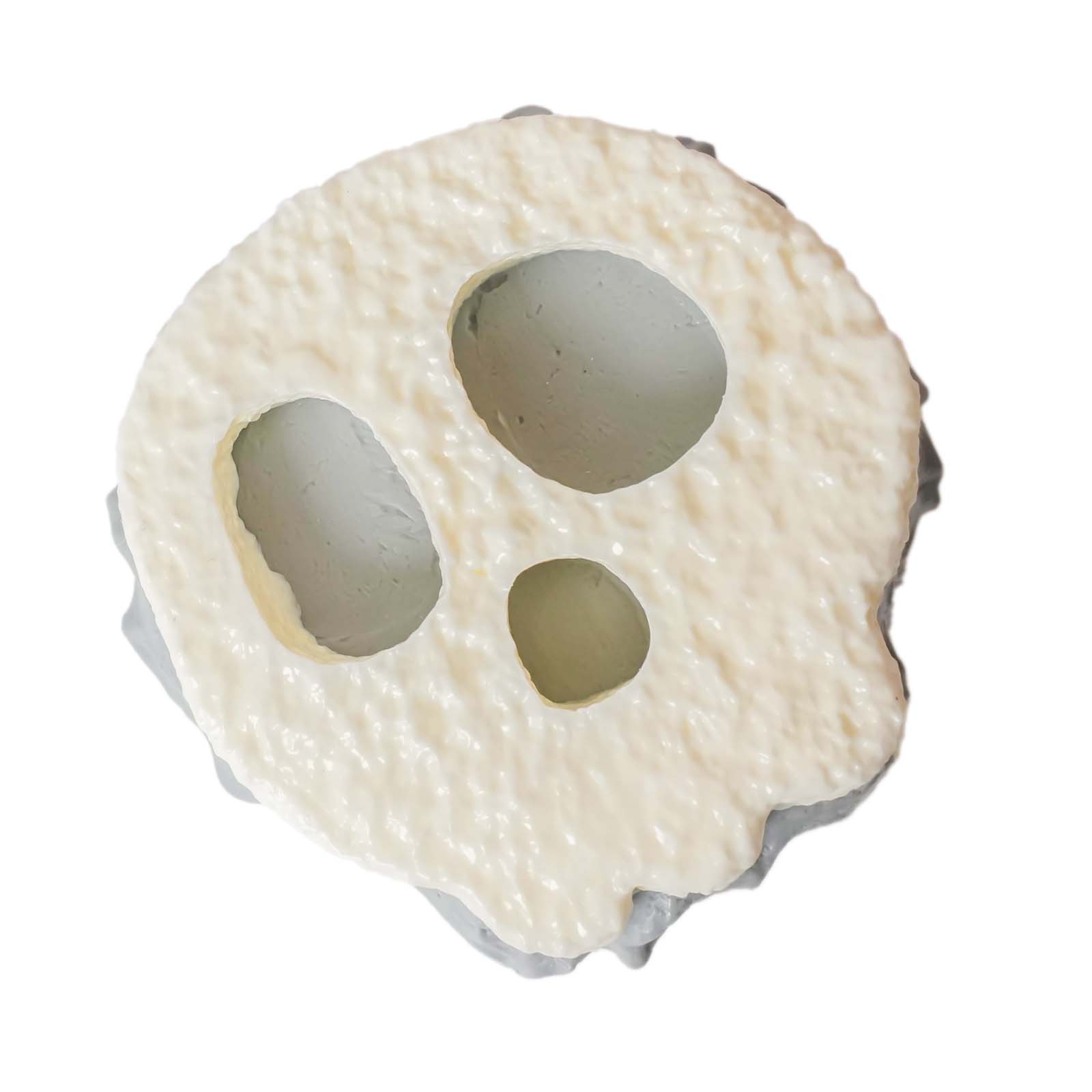 White Skull Taba Squishy