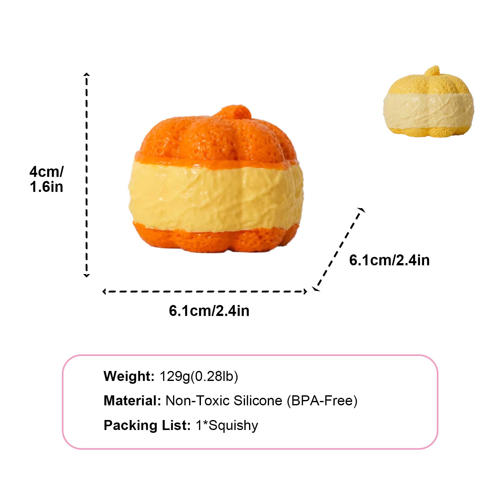 Little Pumpkins Taba Squishy