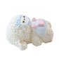 Fluffy blue-white lamb Taba Squishy