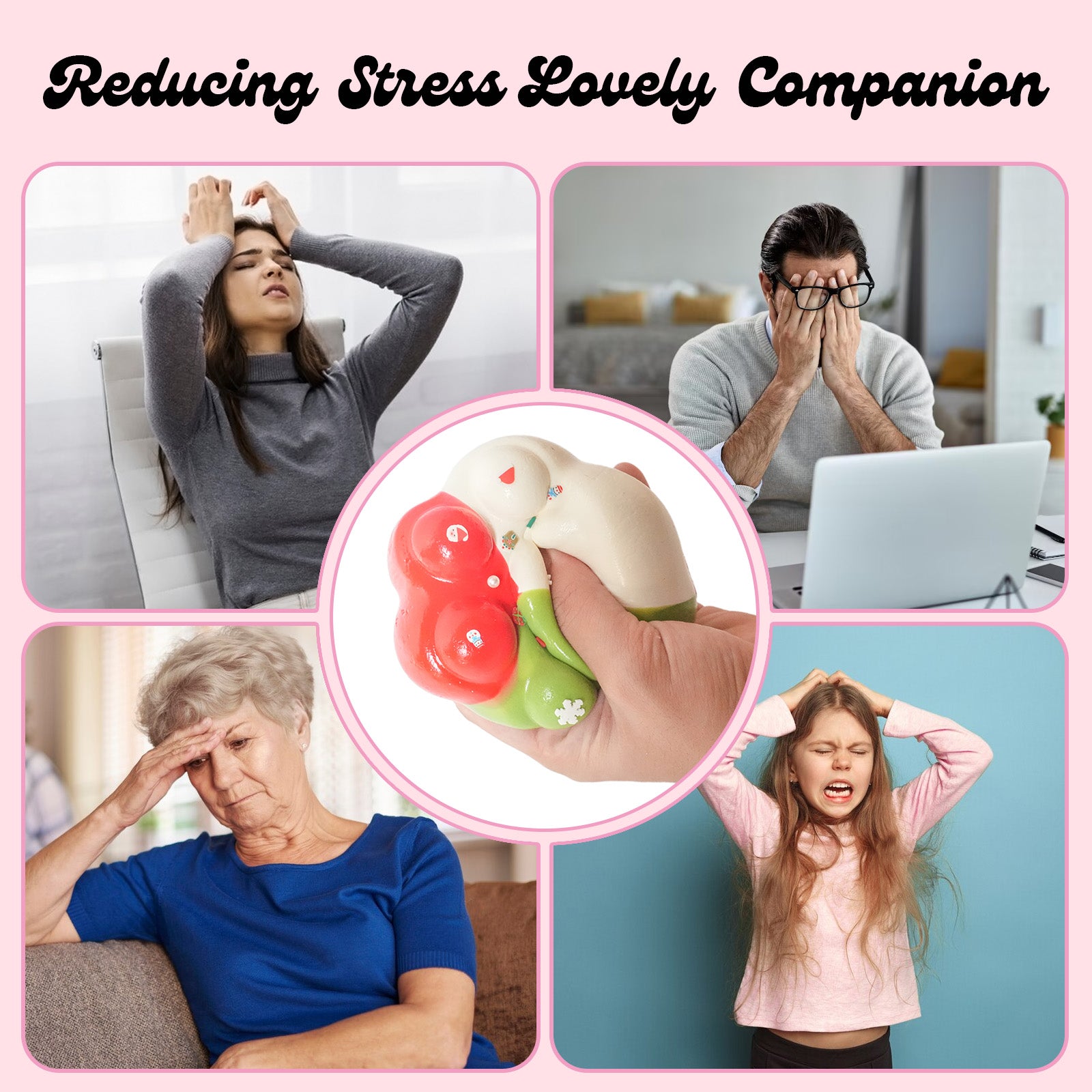 Christmas Cat Paw Taba Squishy