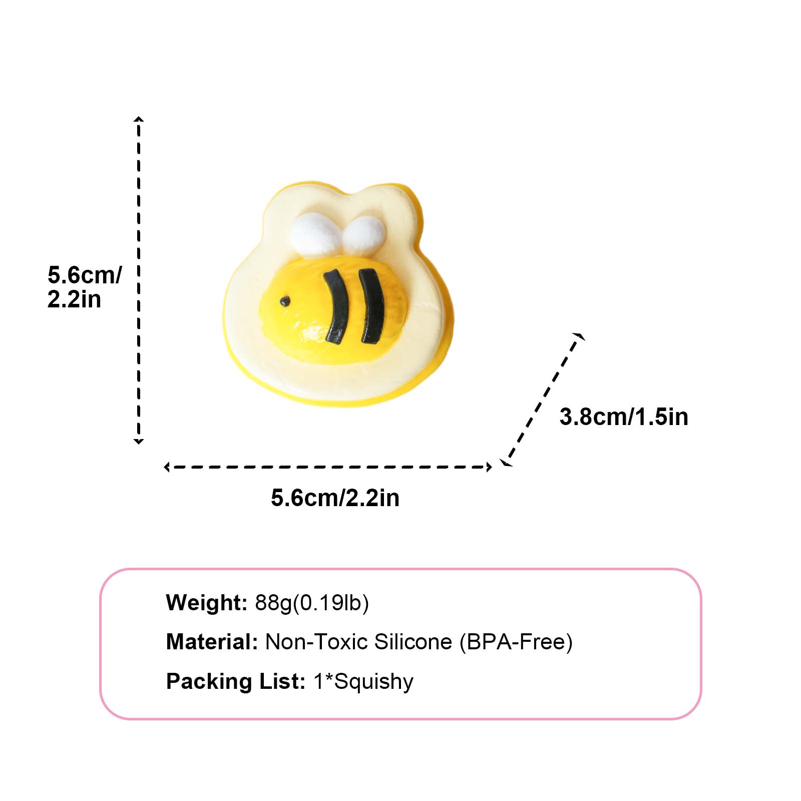 Little Honey Jar Taba Squishy