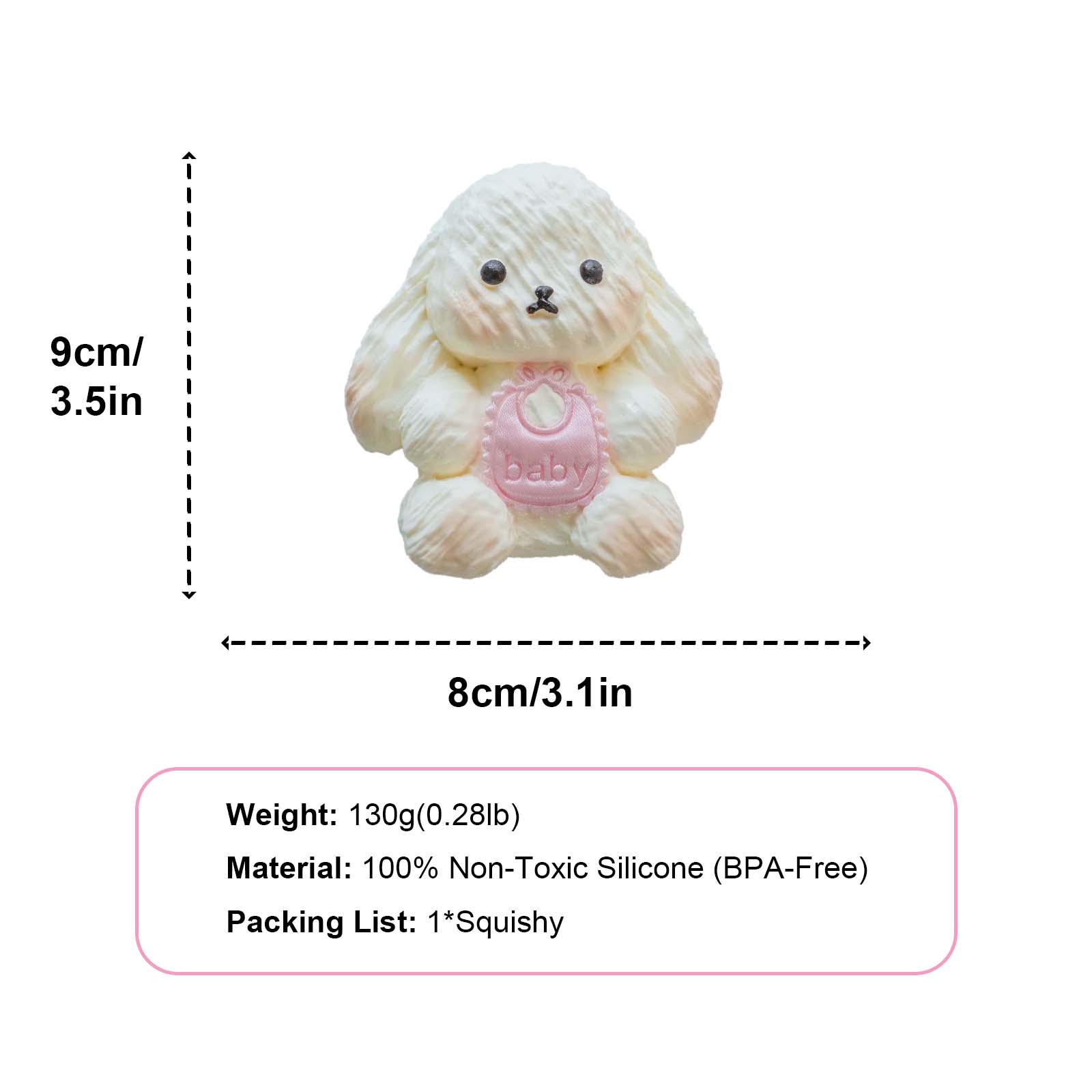 Lop rabbit Taba Squishy
