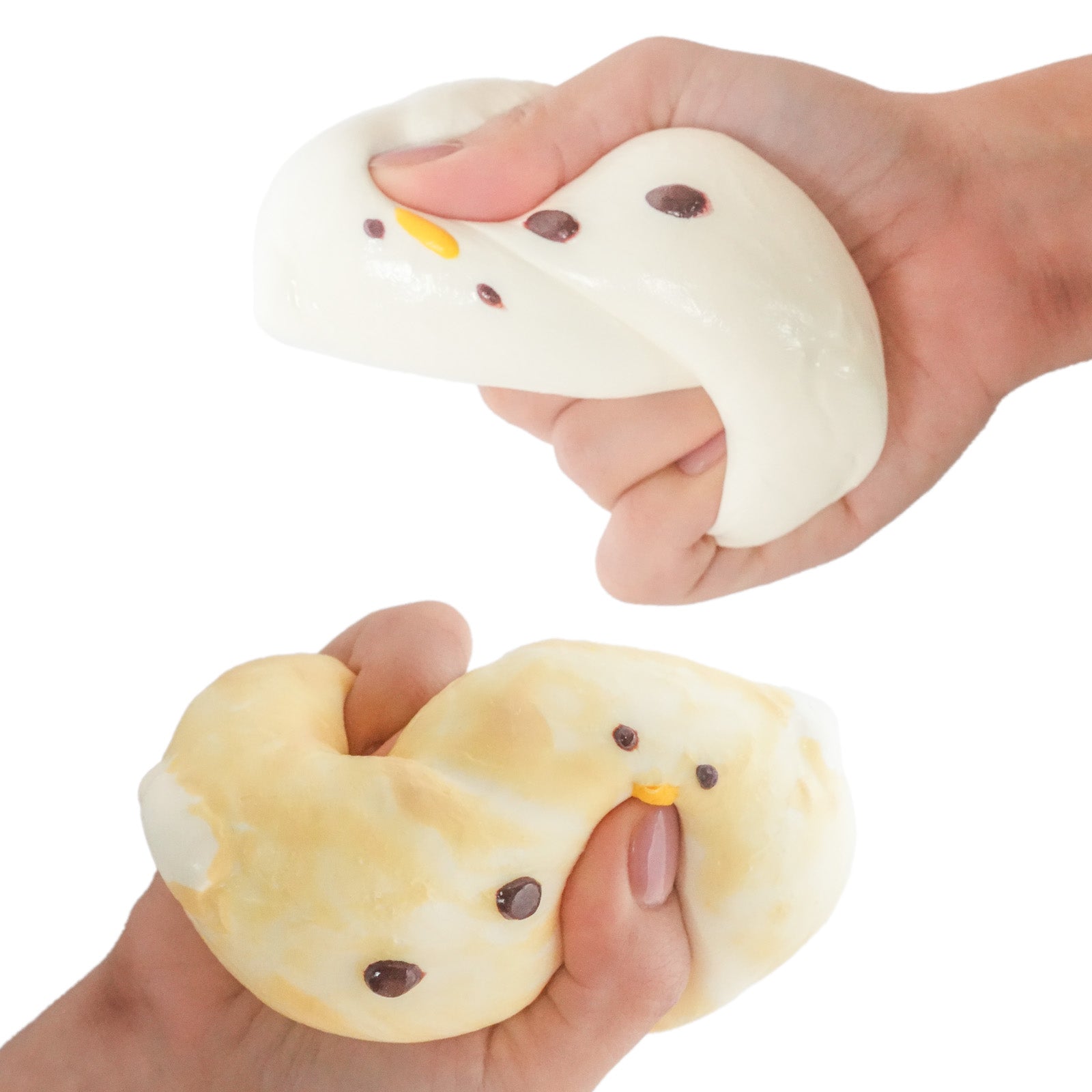 Marshmallow snowman Taba Squishy