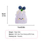 Smiling Eggplant baby Taba Squishy