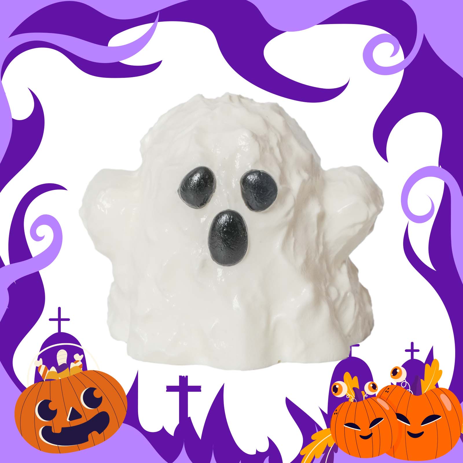 Haunting ghost Taba Squishy