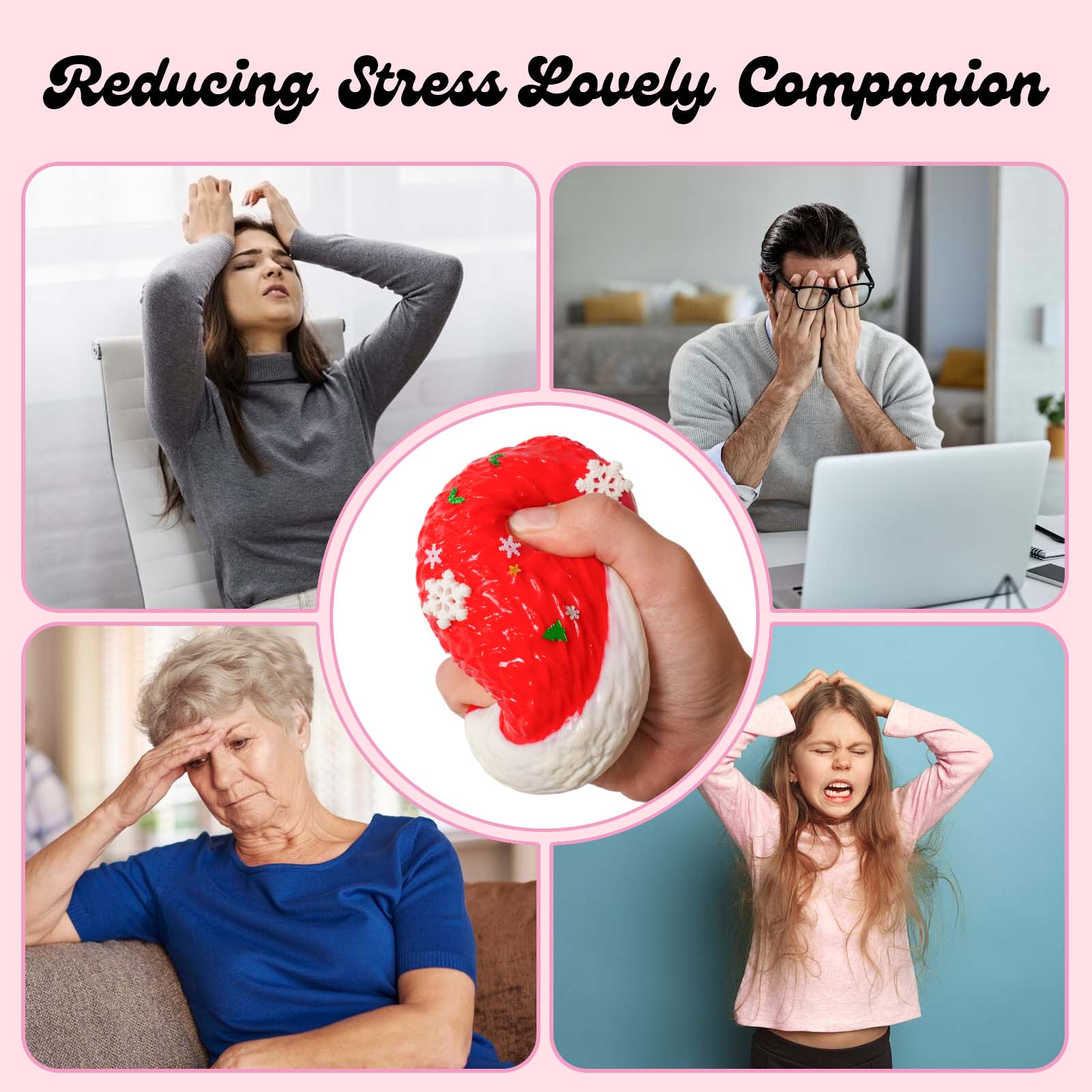 Christmas Mitten Taba Squishy