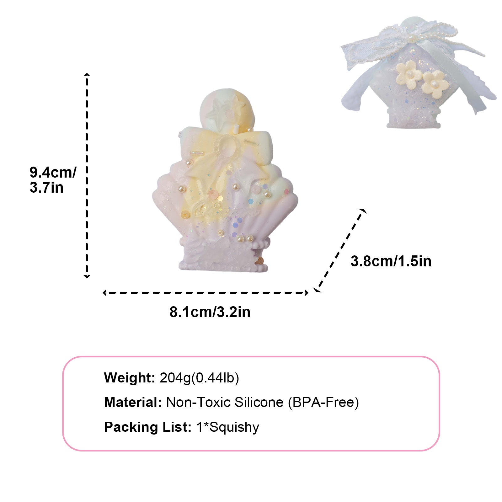 Colorful perfume & Frost Perfume Taba Squishy