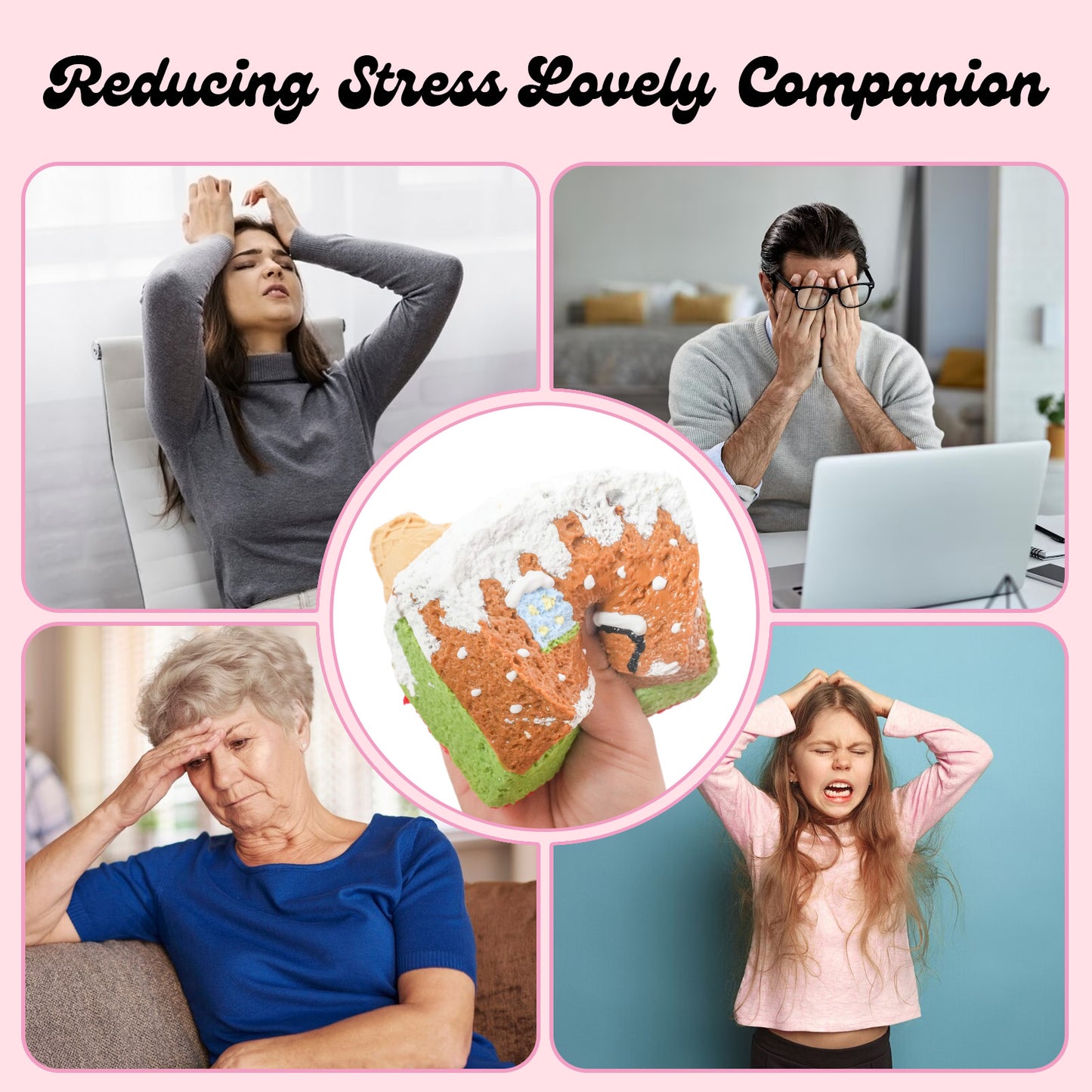 Snow House Toast Taba Squishy