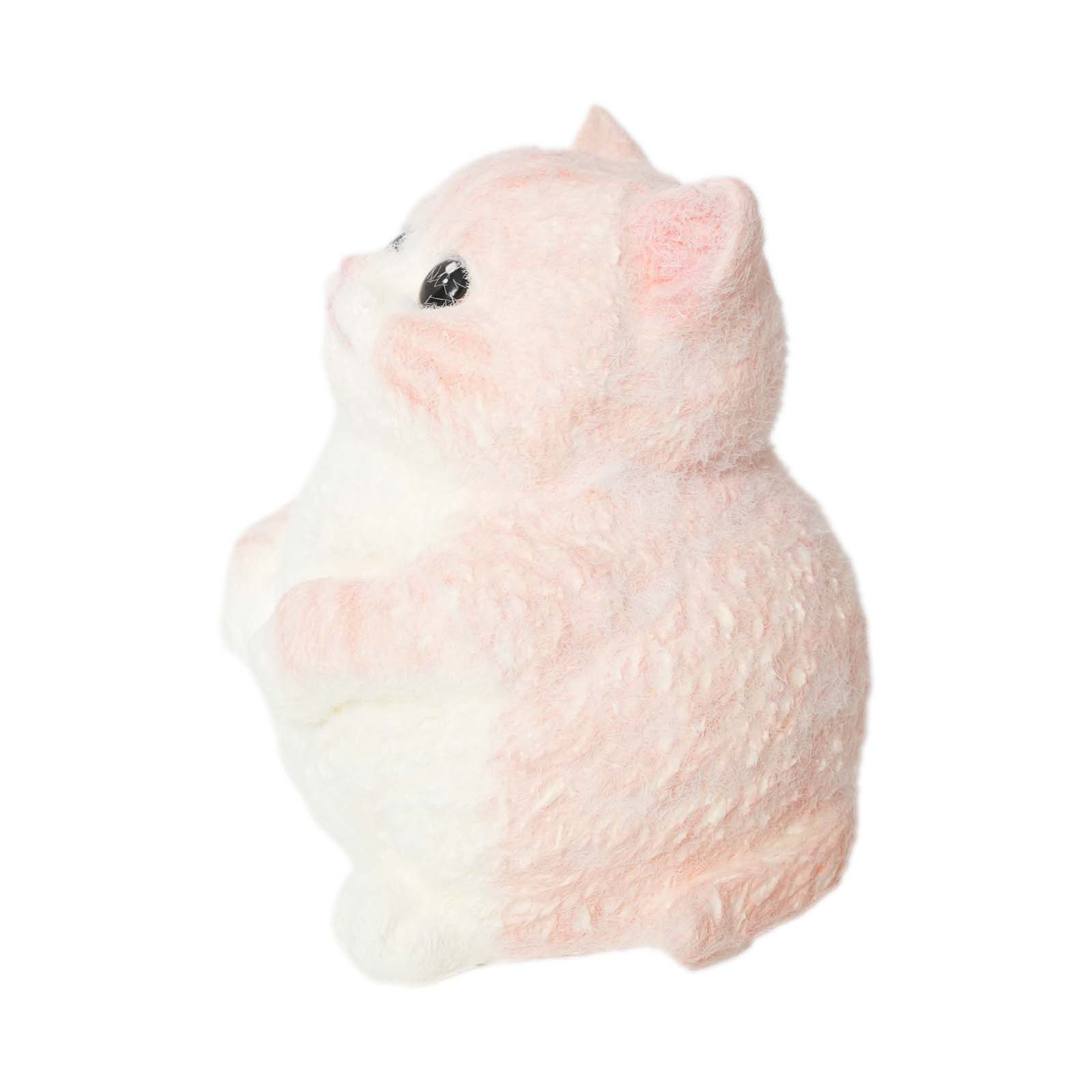 Giant Creamy Pink Cat Taba Squishy