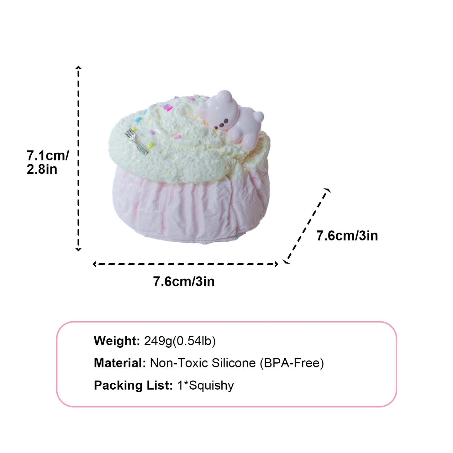 Cupcake Taba Squishy