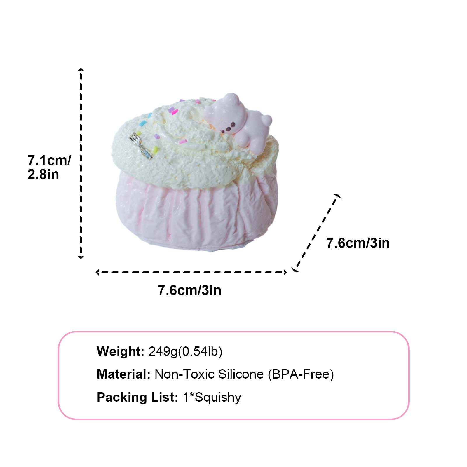 Cupcake Taba Squishy