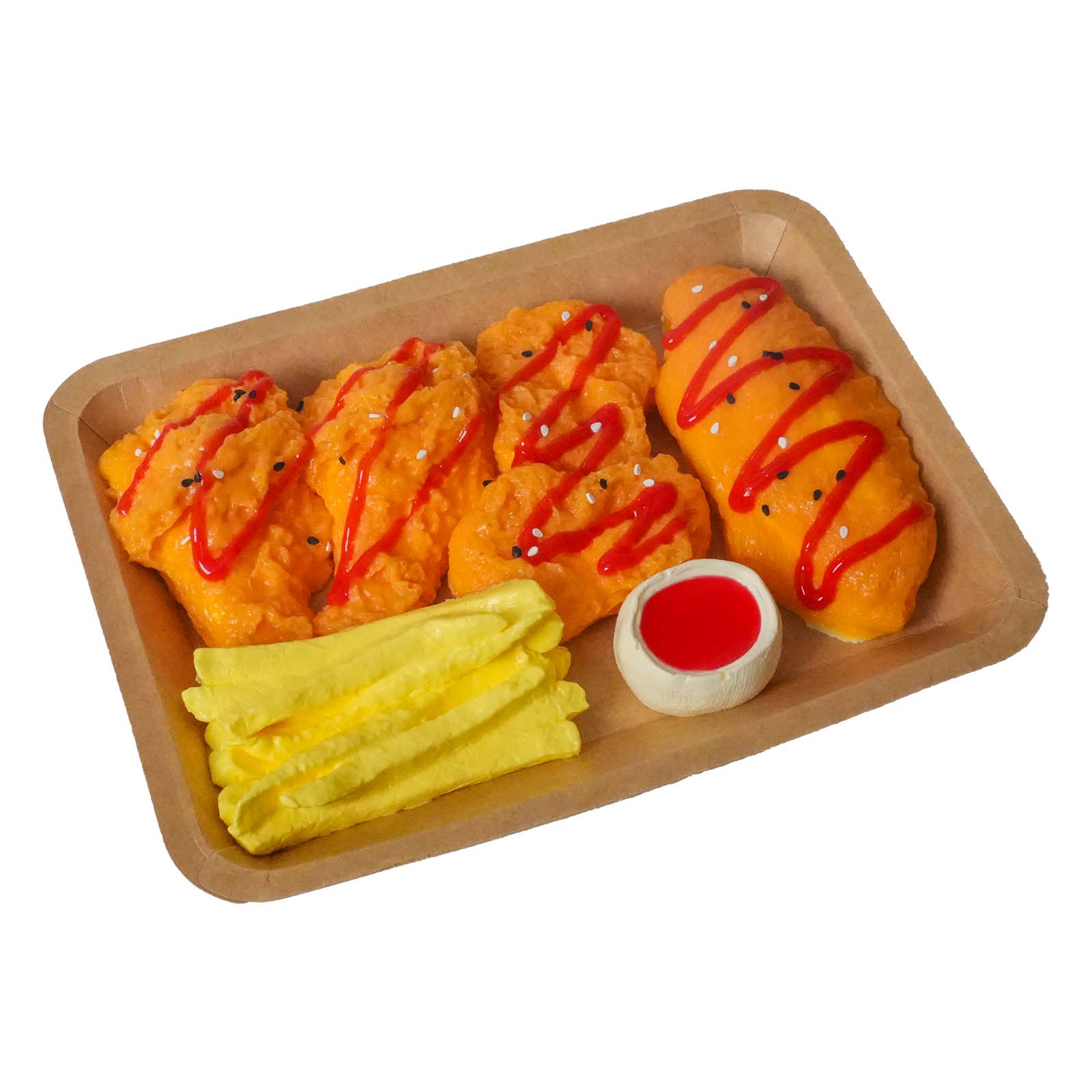 Fried Chicken Platter Taba Squishy