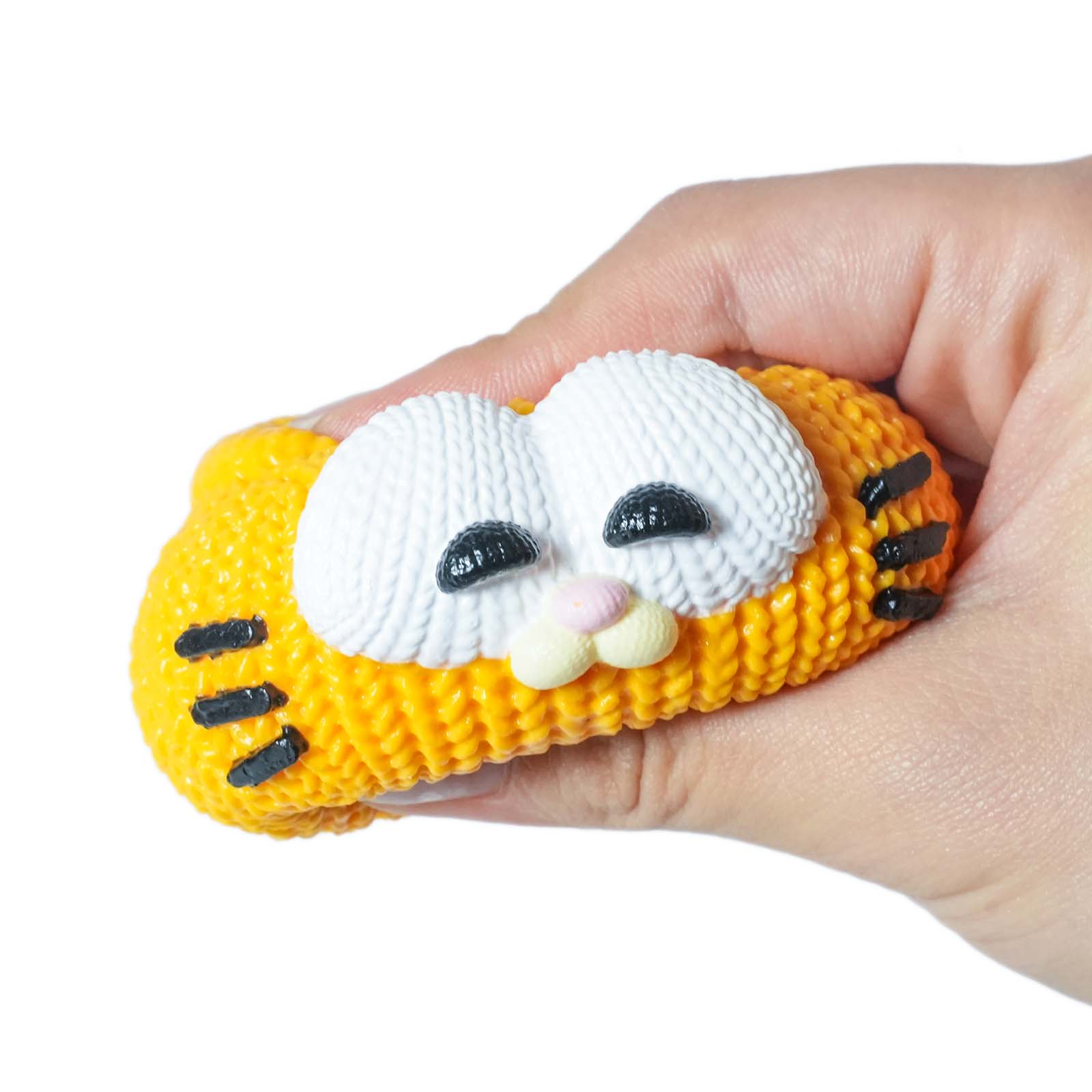 Orange cartoon cat Taba Squishy