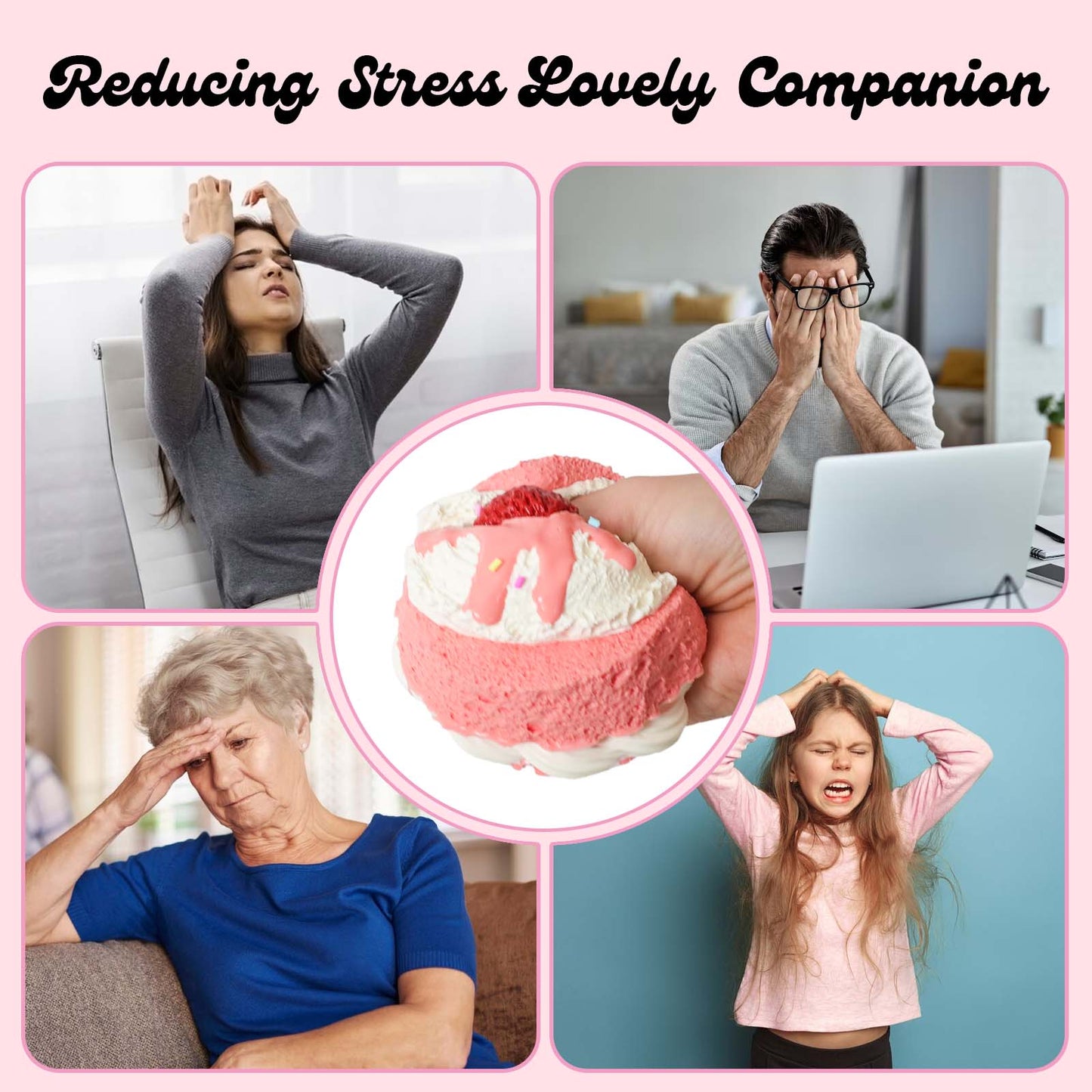 Strawberry Red Velvet Taba Squishy