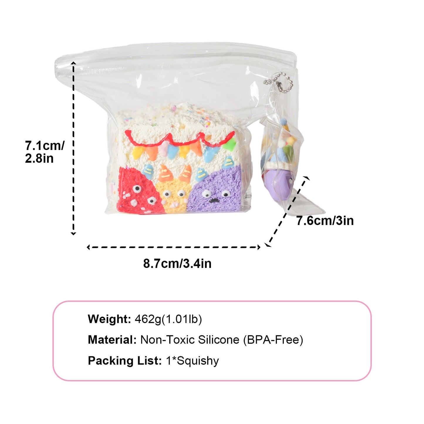 Candy Toast Taba Squishy