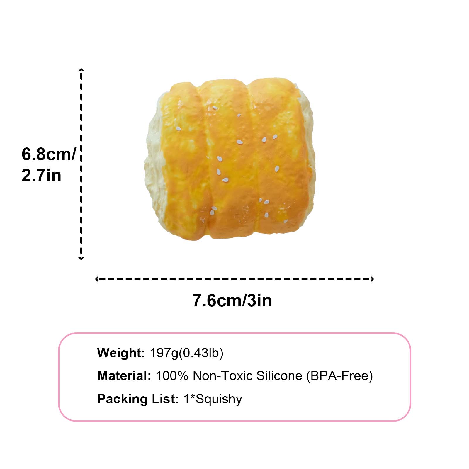 Vintage bread Taba Squishy