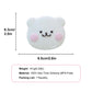 Naive white bear Taba Squishy