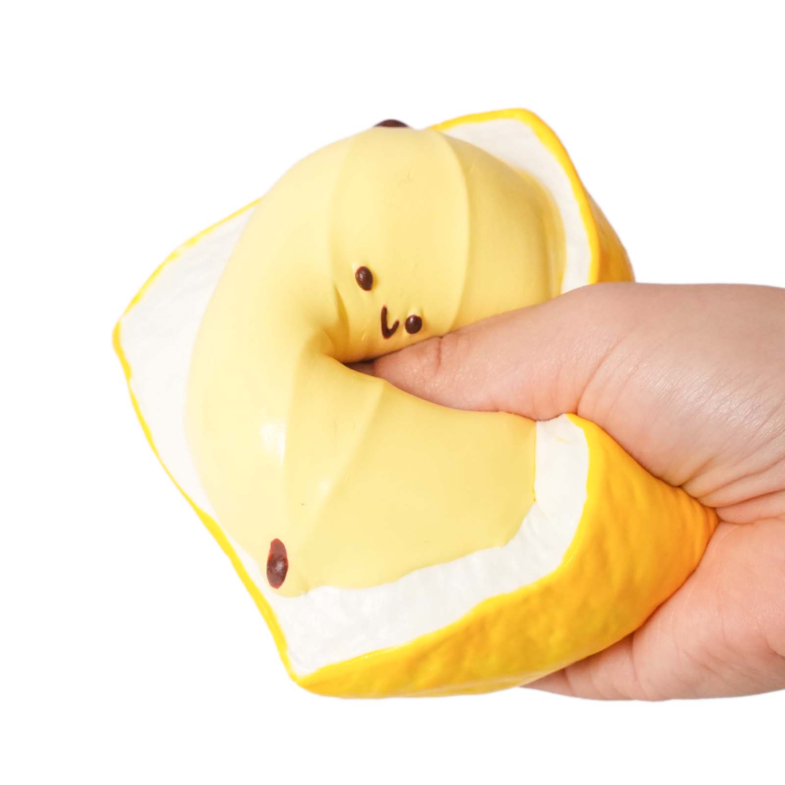 Smiling Banana Toast Taba Squishy