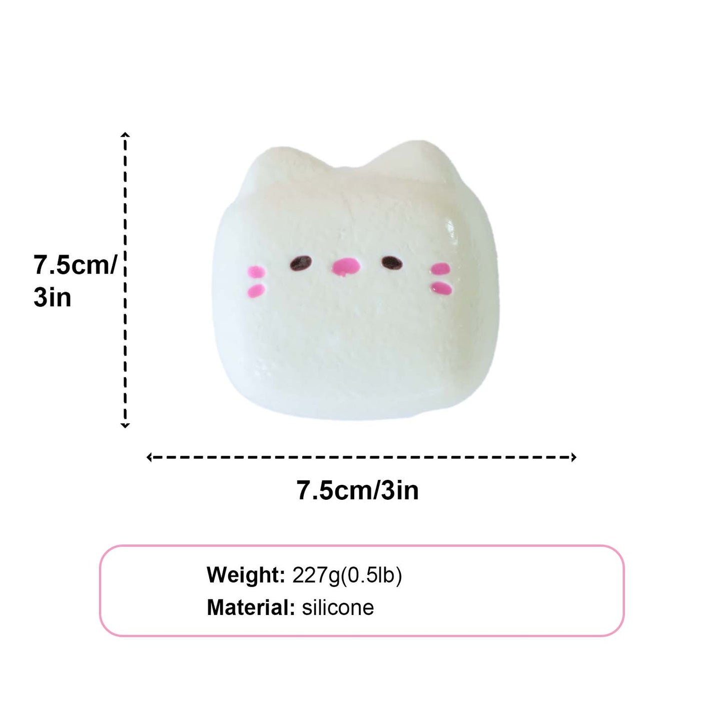 Mantou Kitty Taba Squishy