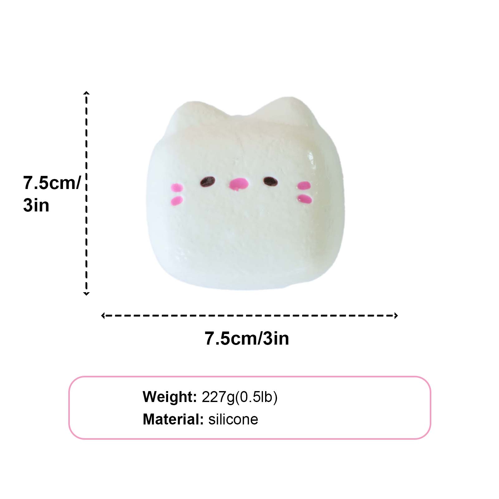 Mantou Kitty Taba Squishy