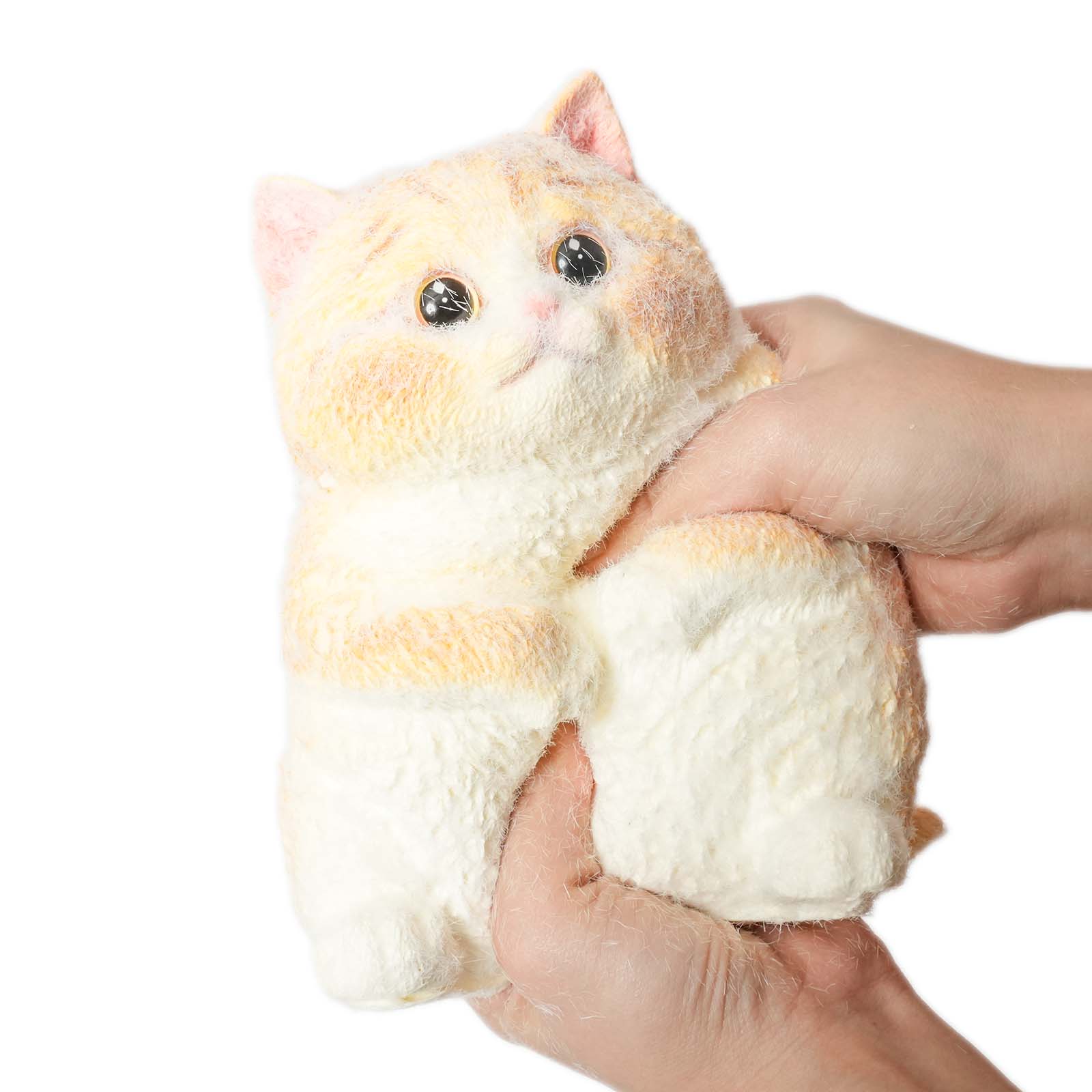 Giant jelly Yellow Cat Taba Squishy