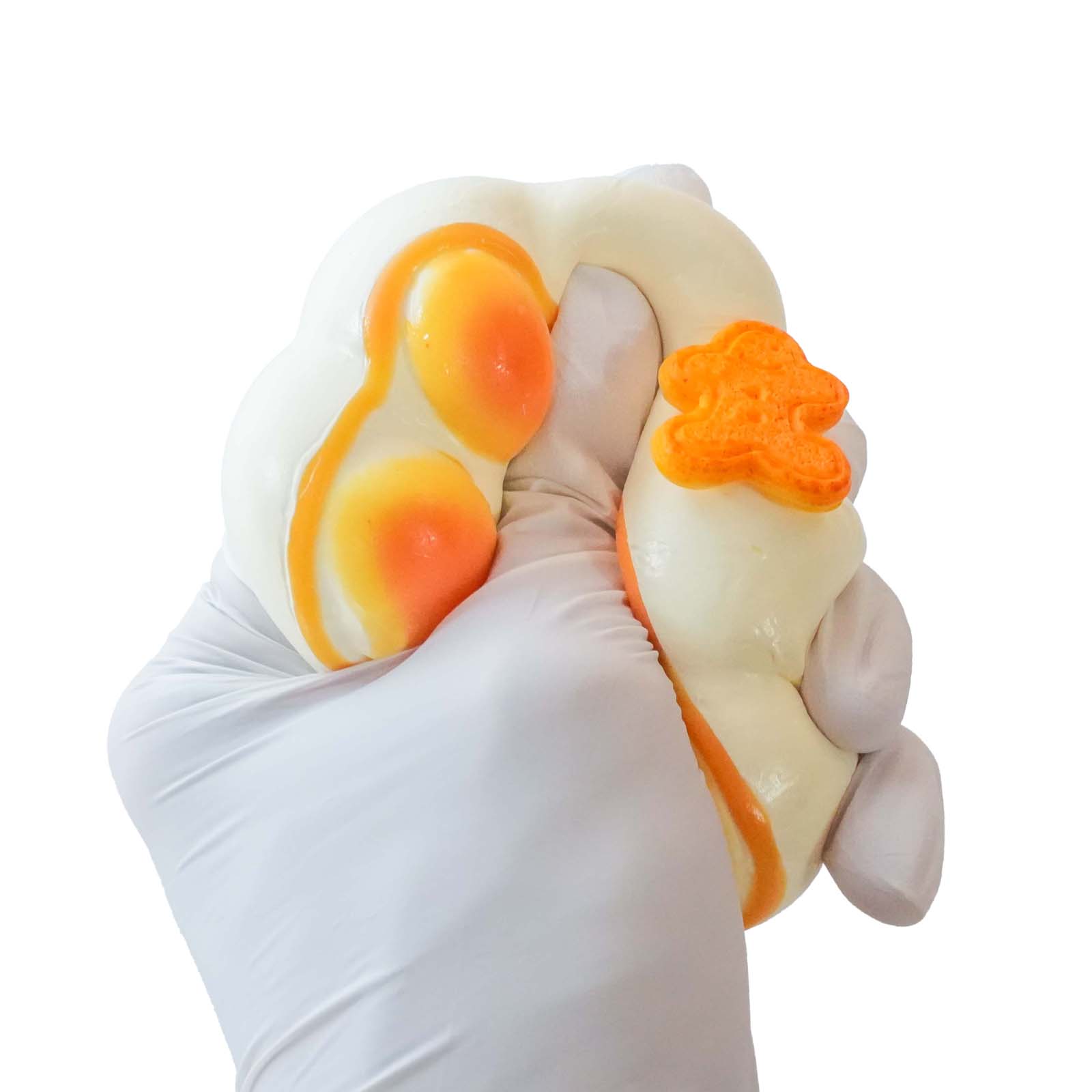 Caramel colored cat paws Taba Squishy