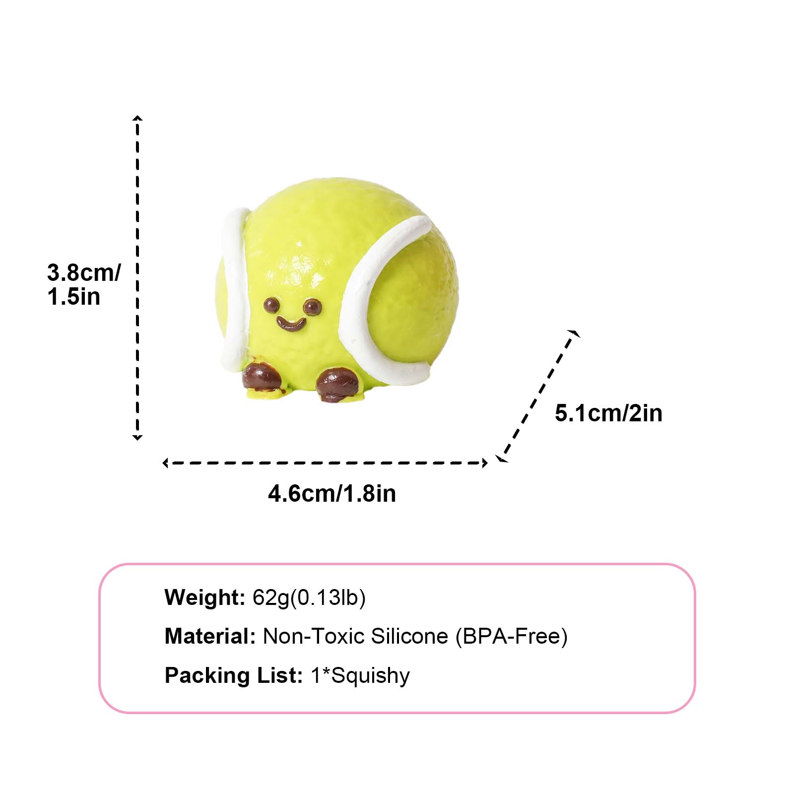 Tennis Ball Taba Squishy