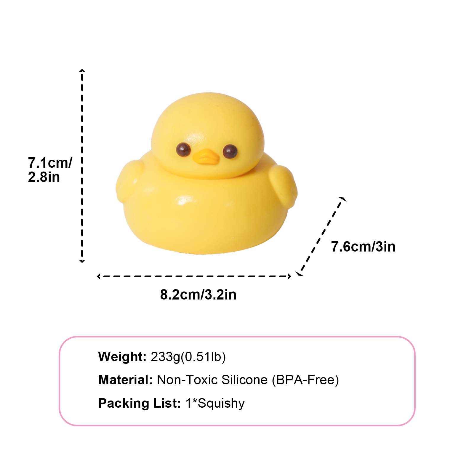 Big Duck Taba Squishy