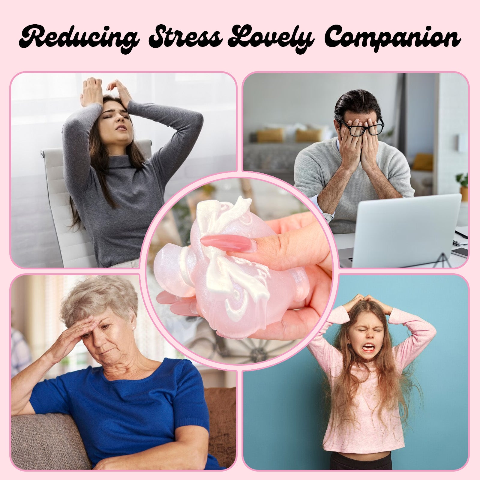 Pink Perfume & Pearl Perfume Taba Squishy