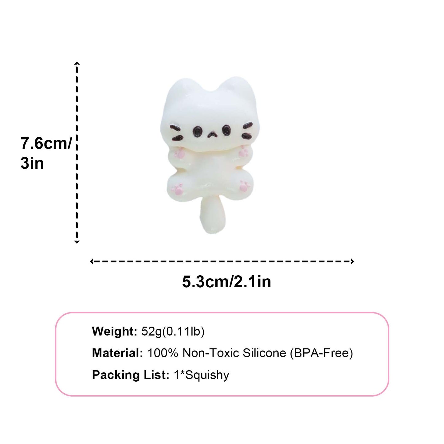 Milk-Tail Cat Taba Squishy