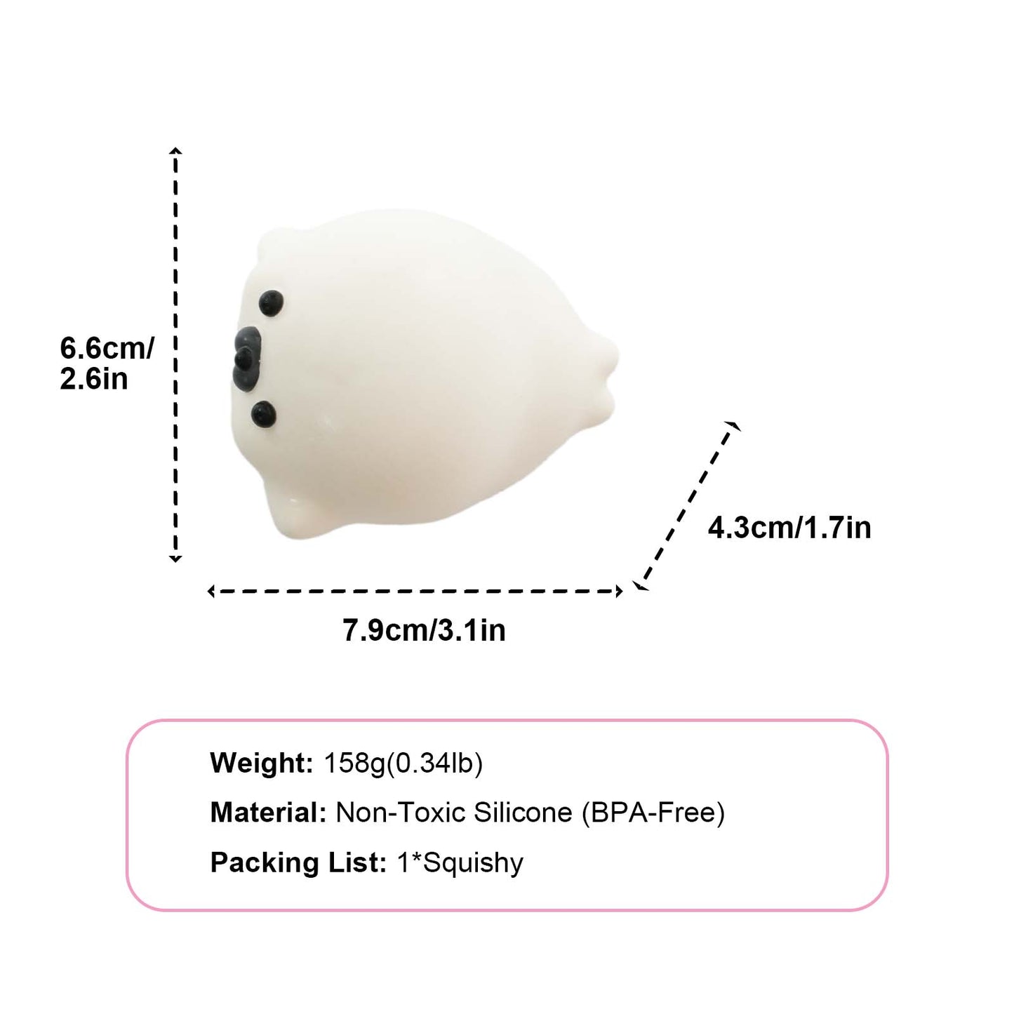 Seal cutie Taba Squishy