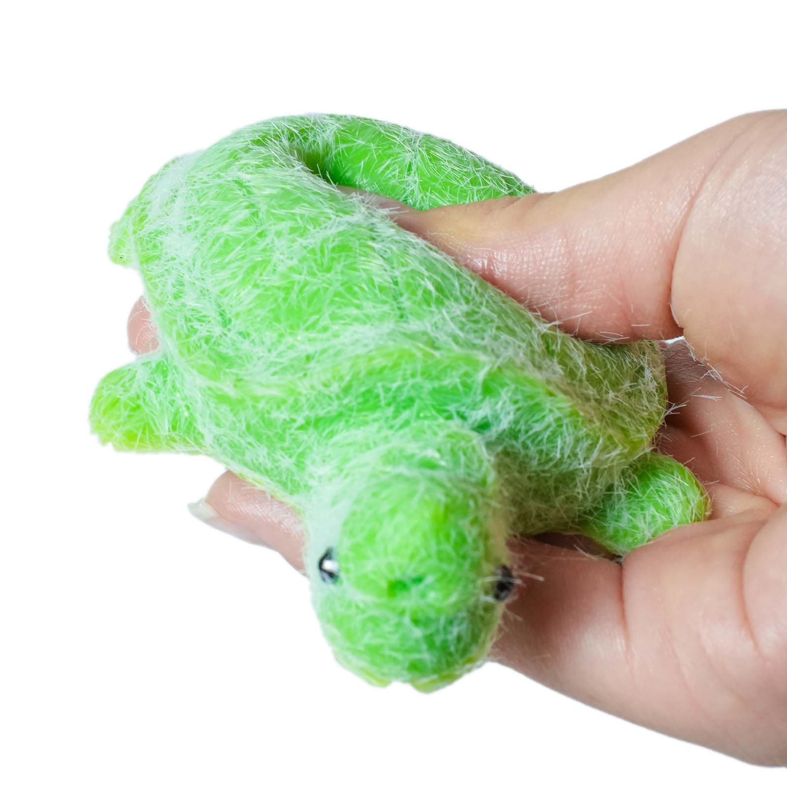 Fluffy Green Turtle Taba Squishy