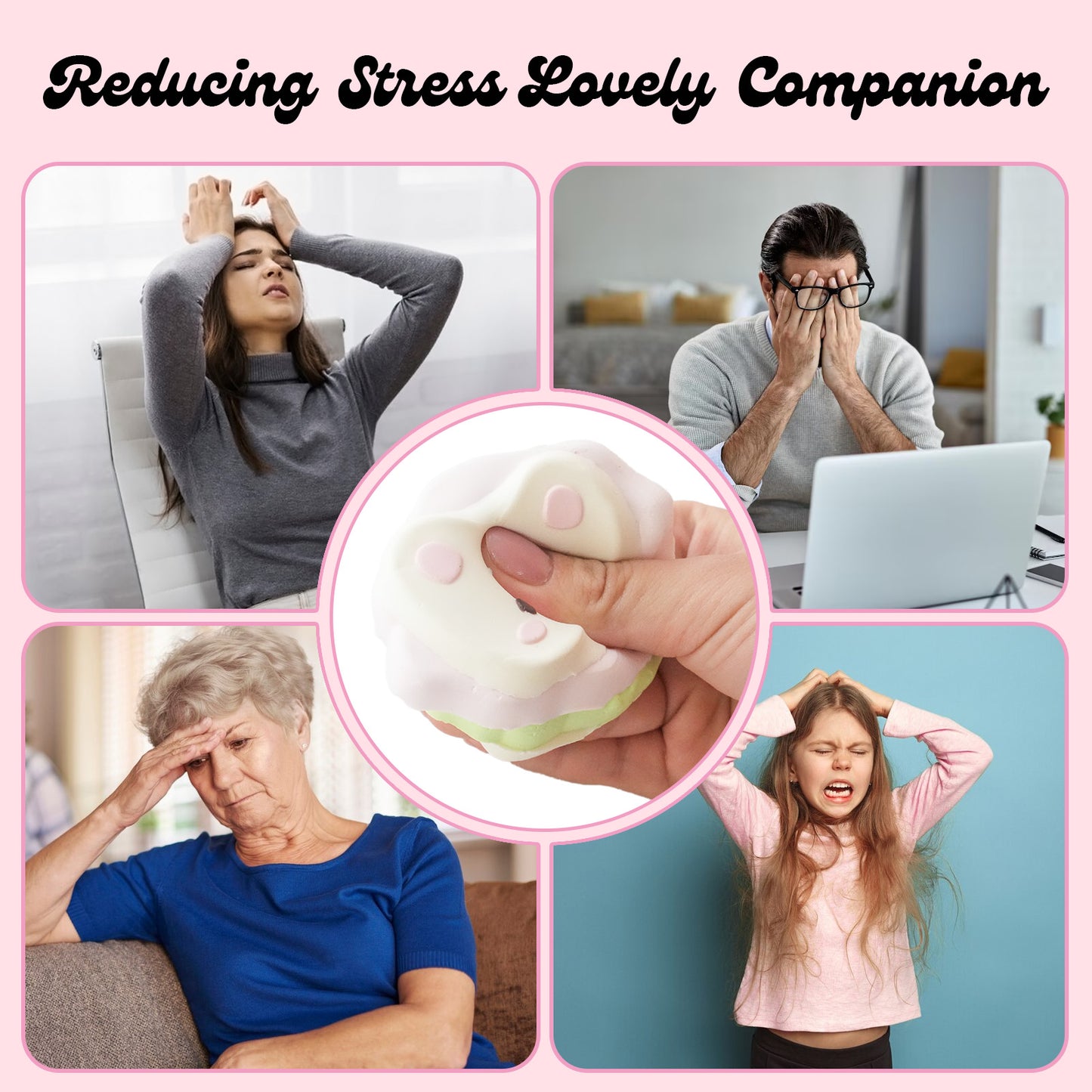 Bunny Burger Taba Squishy