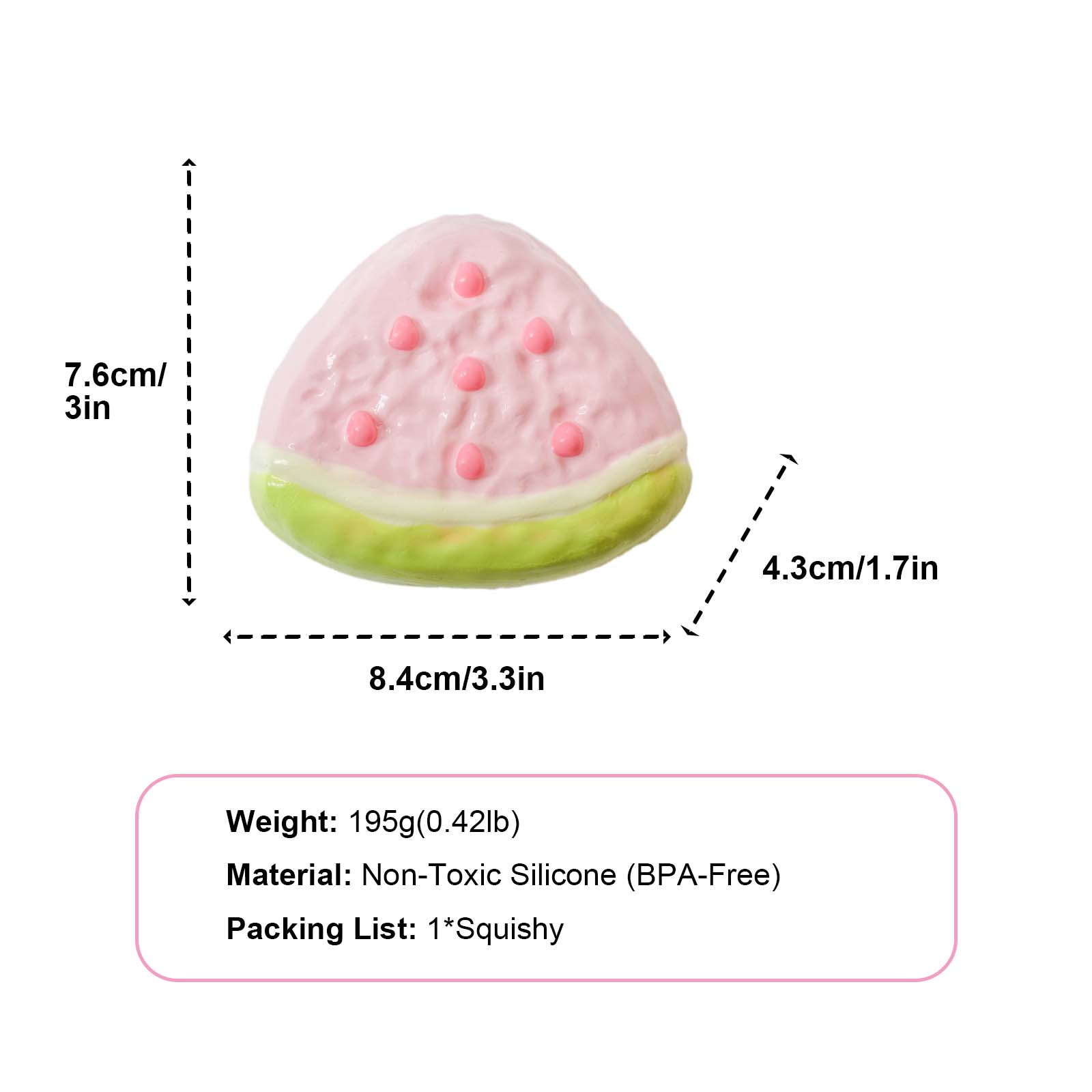 Watermelon Taba Squishy
