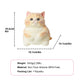 Giant jelly Yellow Cat Taba Squishy